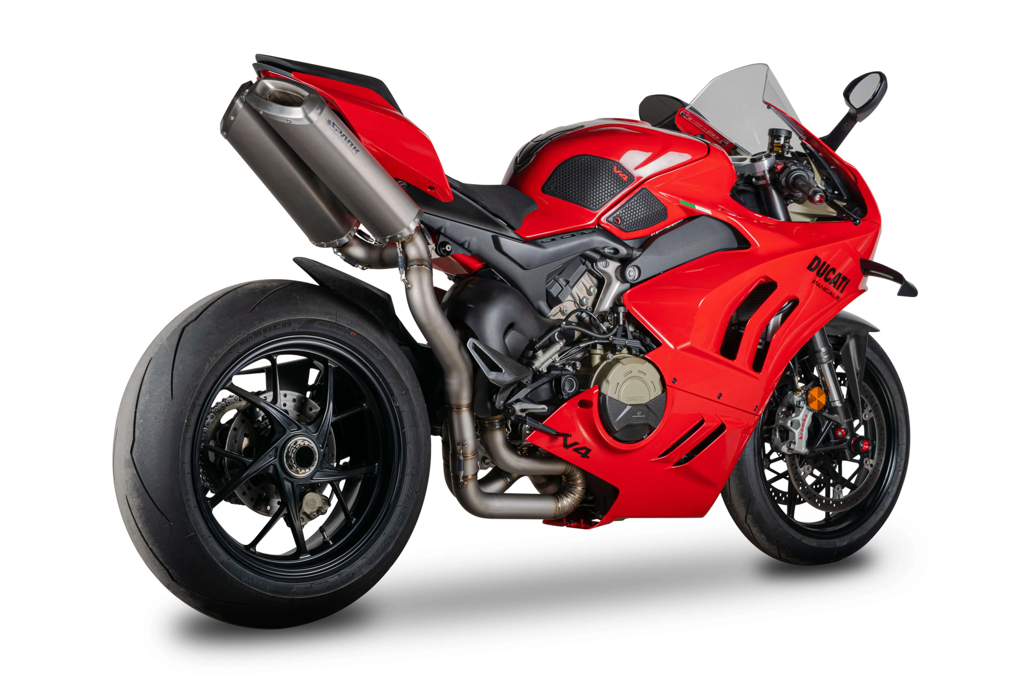 Spark Halbkomplette Anlage Edelstahl Ducati Panigale V4/S/R (18-24) GDU8848 - Image 4