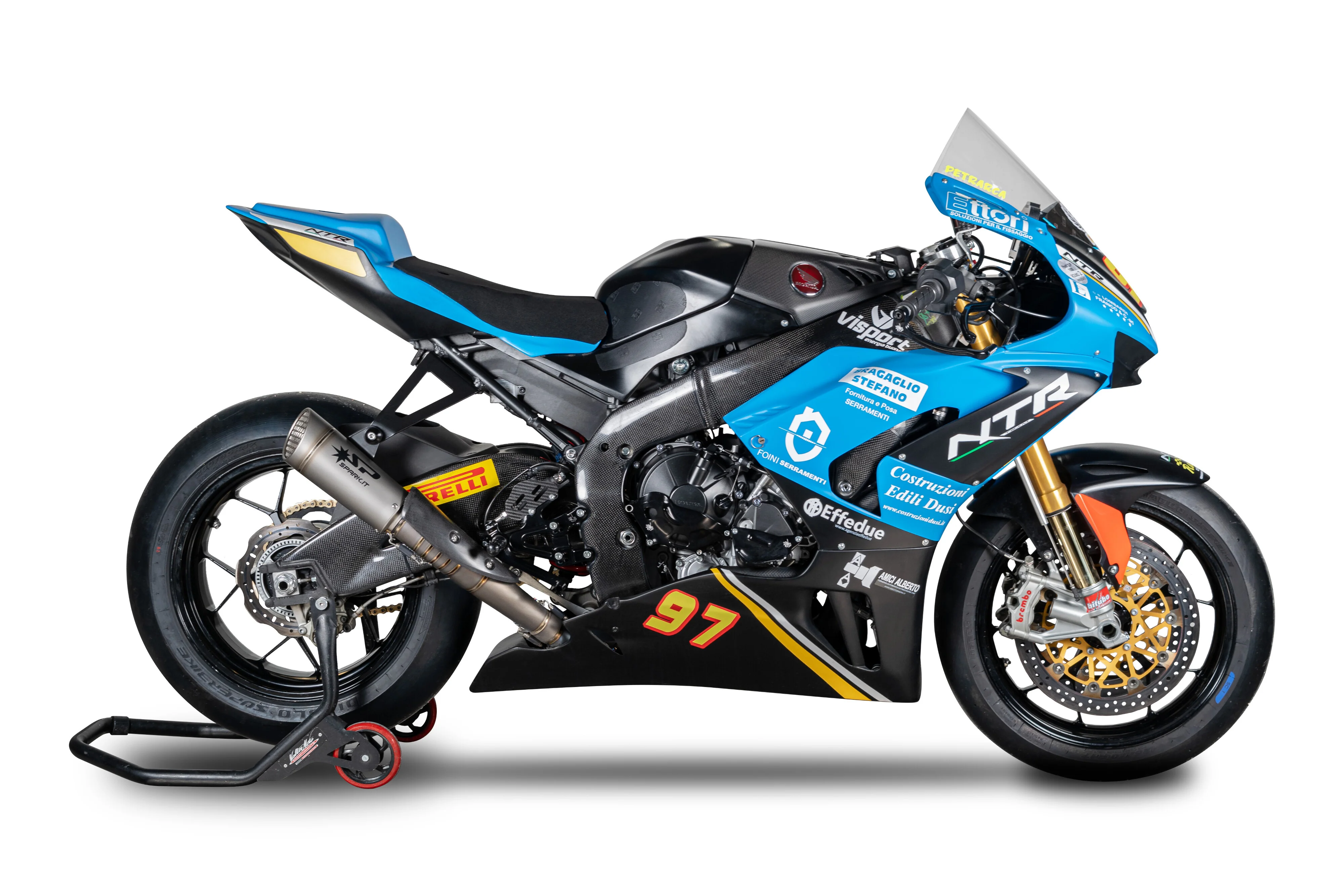 Spark Exhaust Komplettanlage Grid-O Titanium Honda CBR 1000 RR-R SC82 (20-23) GHO8836 - Image 2