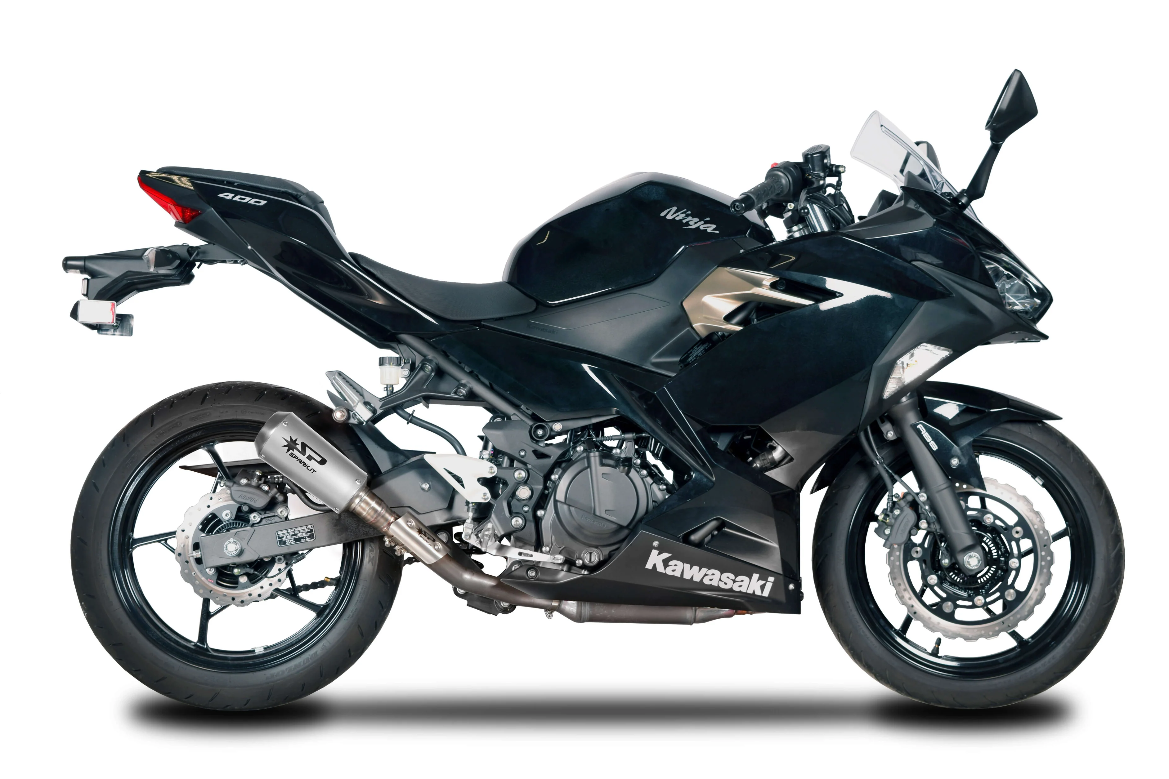 Spark Exhaust Slip-On MotoGP Kawasaki Ninja 400 (18-23) GKA1002T - Image 2