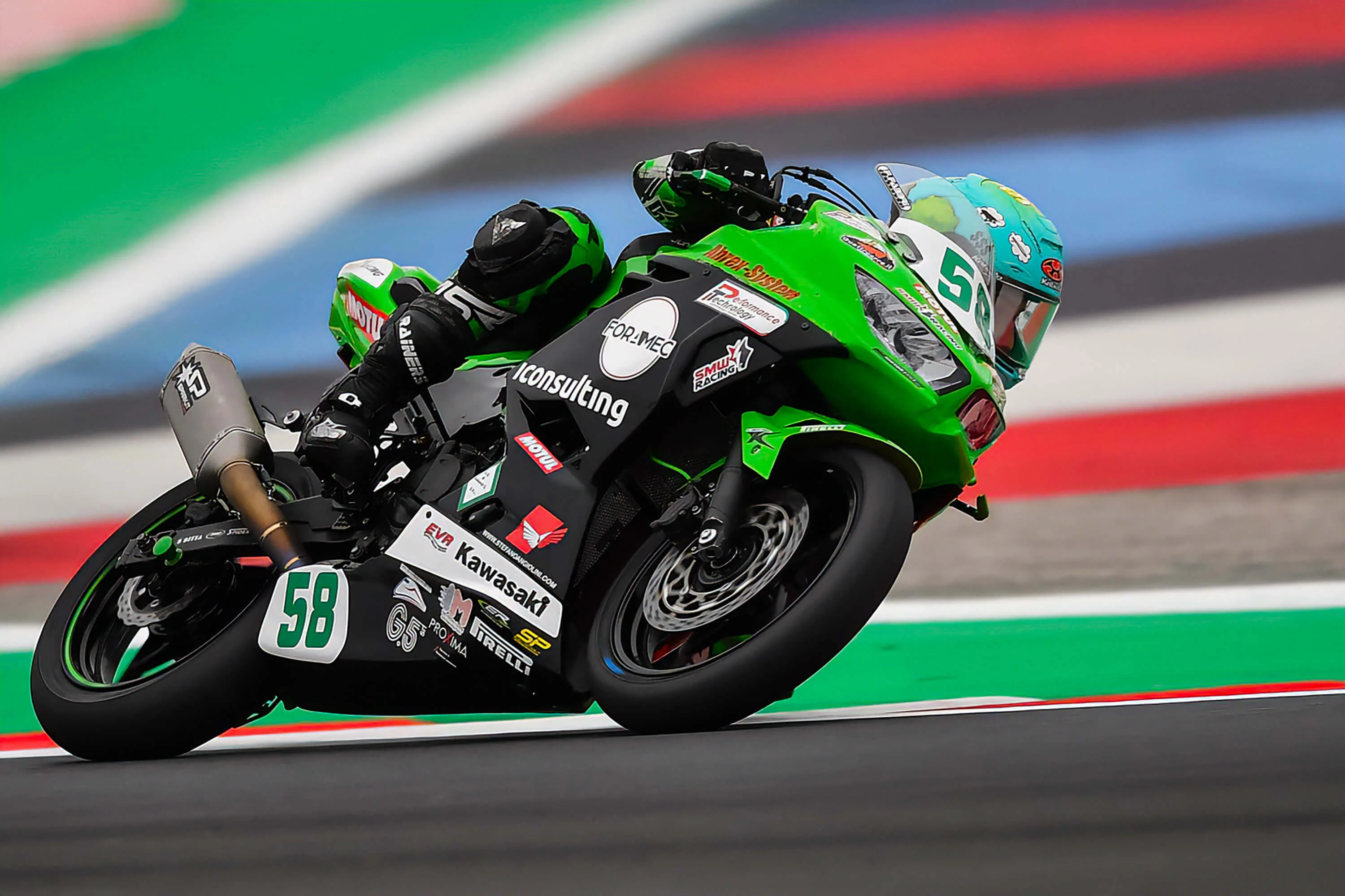 Spark Exhaust Komplettanlage WSSP2022 Replica Kawasaki Ninja 400 (18-23) GKA8827 - Image 4