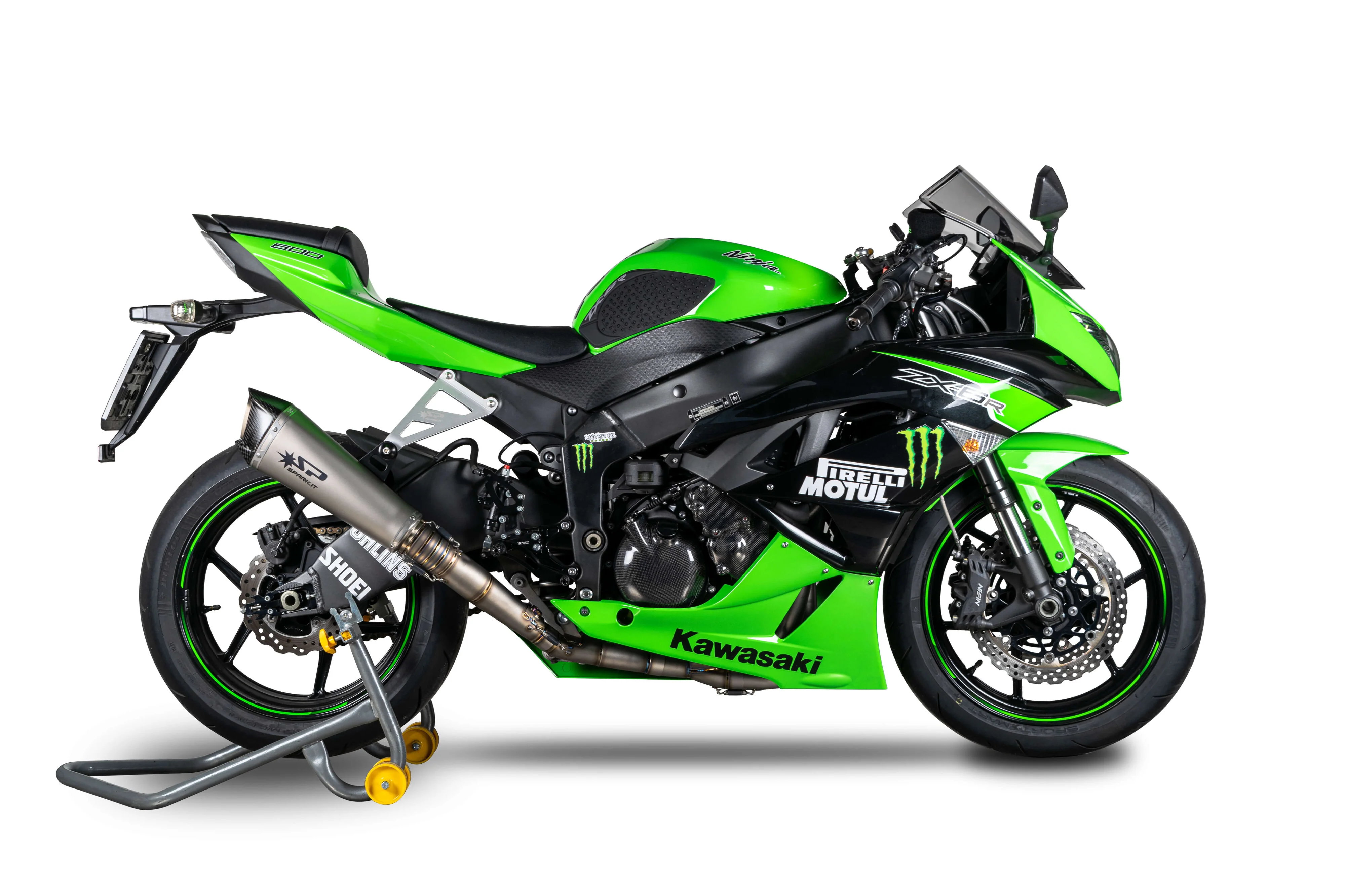 Spark Exhaust Komplettanlage Titanium Kawasaki ZX-6R/RR/636 (09-26) GKA8832T - Image 2