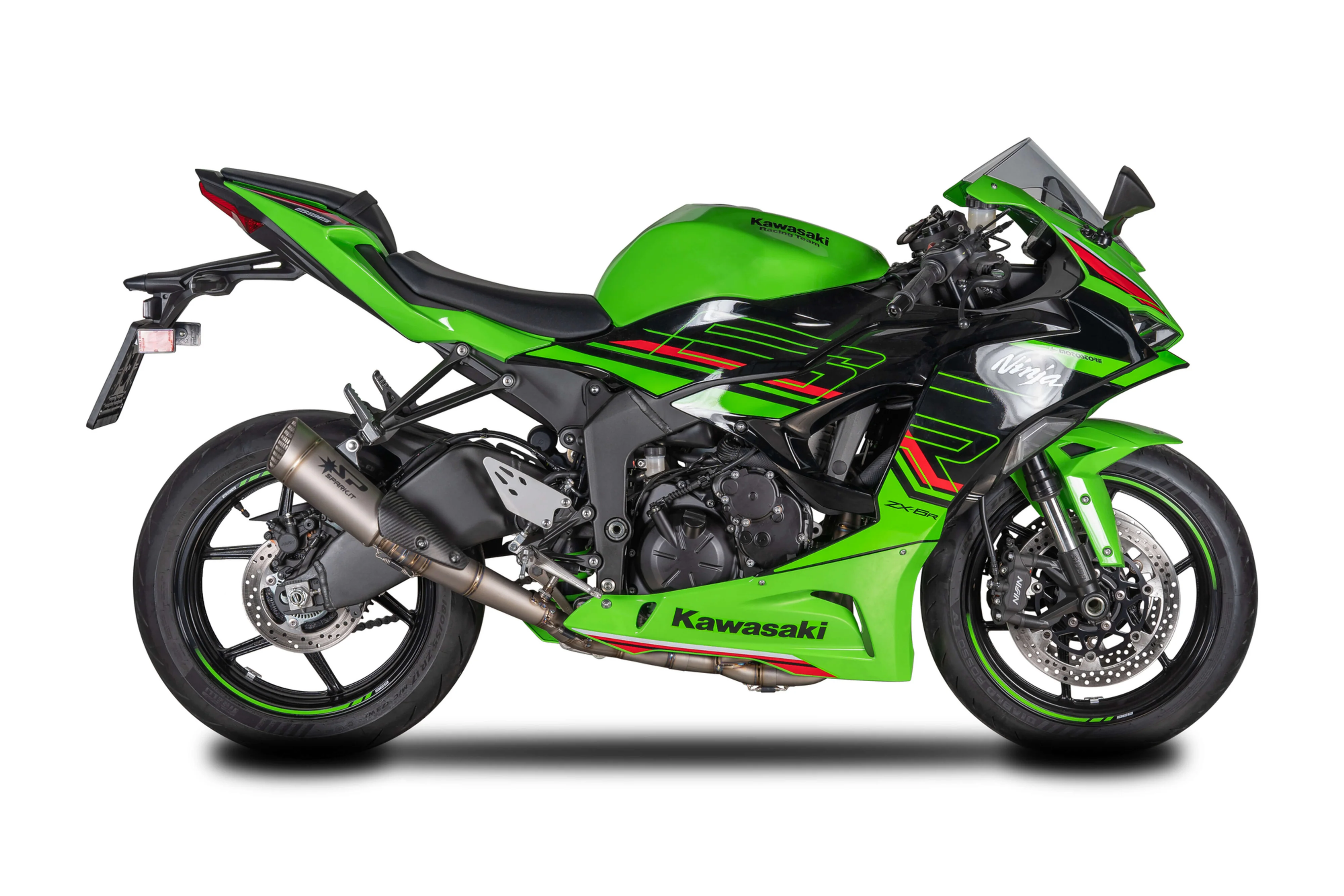 Spark Exhaust Komplettanlage Titanium Kawasaki ZX-6R/RR/636 (09-26) GKA8833T - Image 2