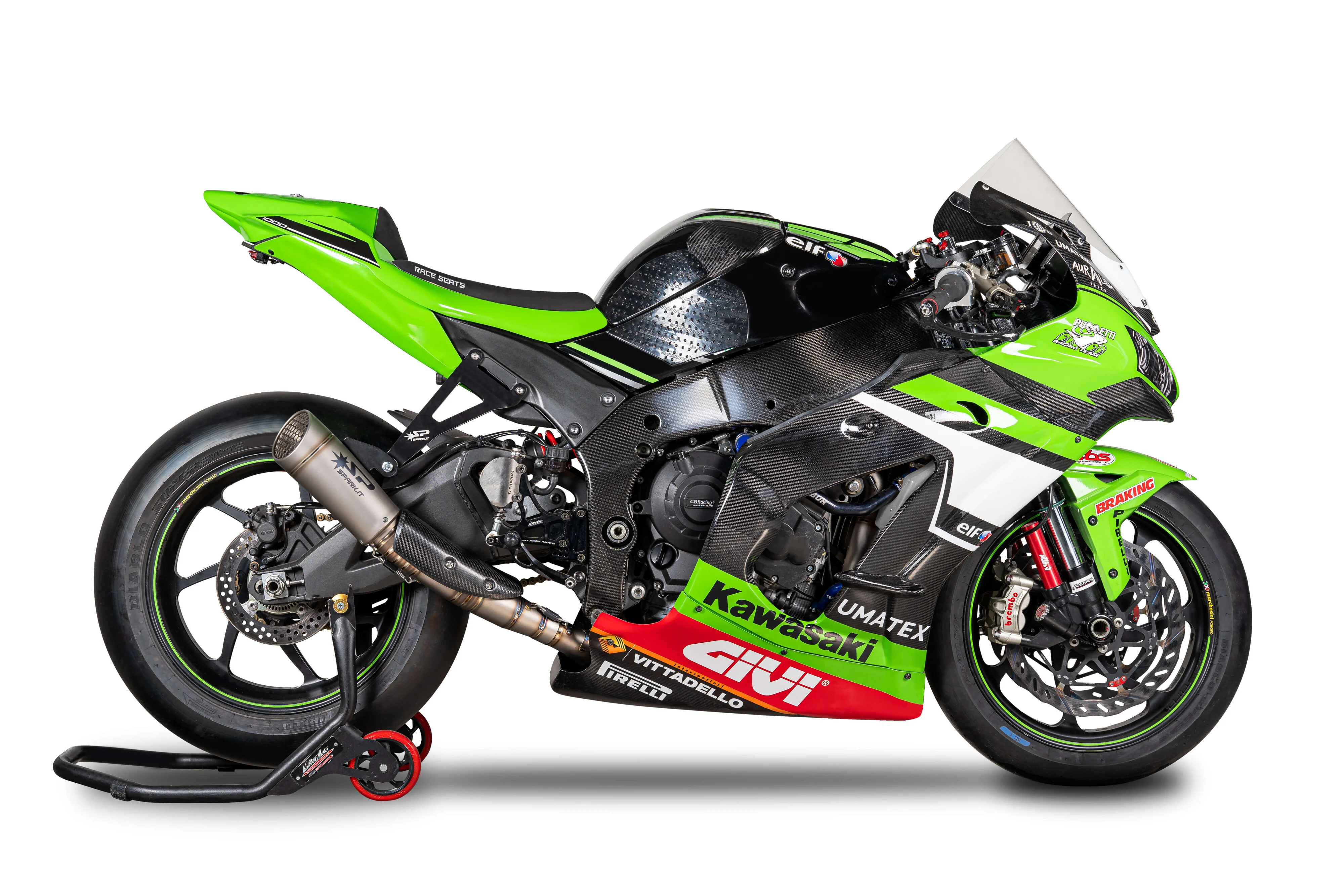 Spark Exhaust Komplettanlage Titanium Kawasaki ZX-10 R/RR (21-26) GKA8848T - Image 2