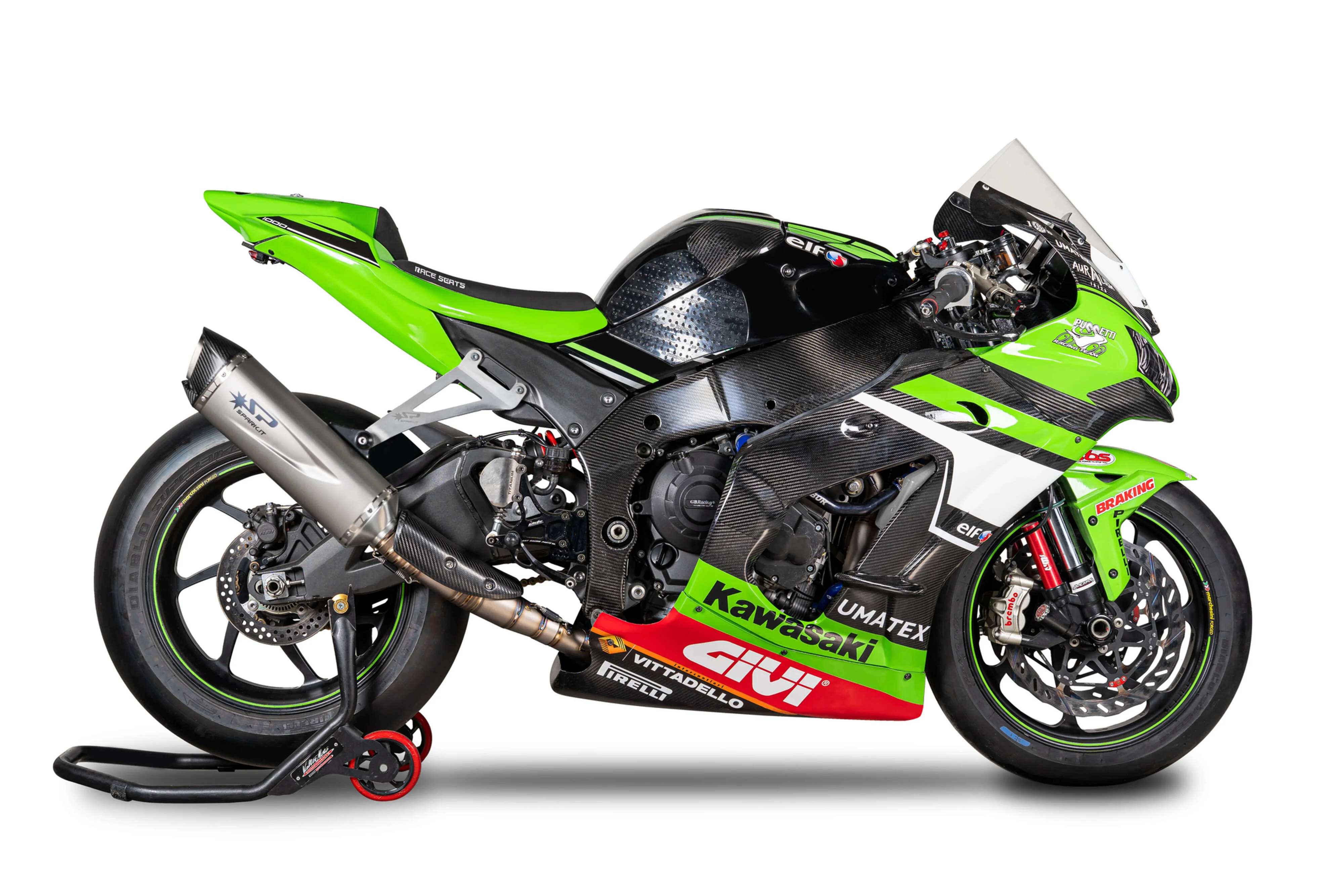 Spark Exhaust Komplettanlage Titanium Kawasaki ZX-10 R/RR (21-26) GKA8849T - Image 2