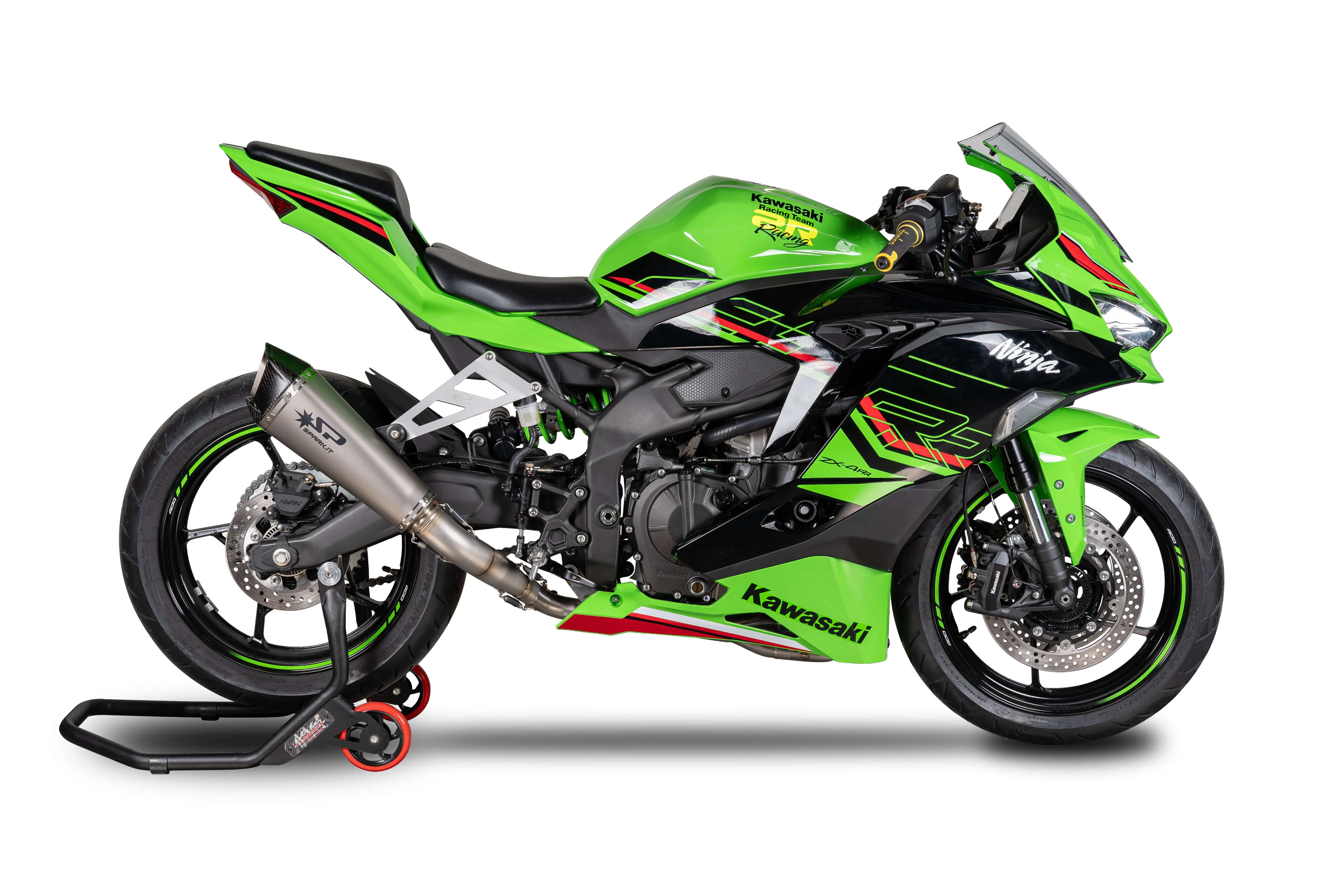 Spark Exhaust Komplettanlage Edelstahl Konix EVO Kawasaki ZX-4RR (23-26) GKA8850 - Image 2