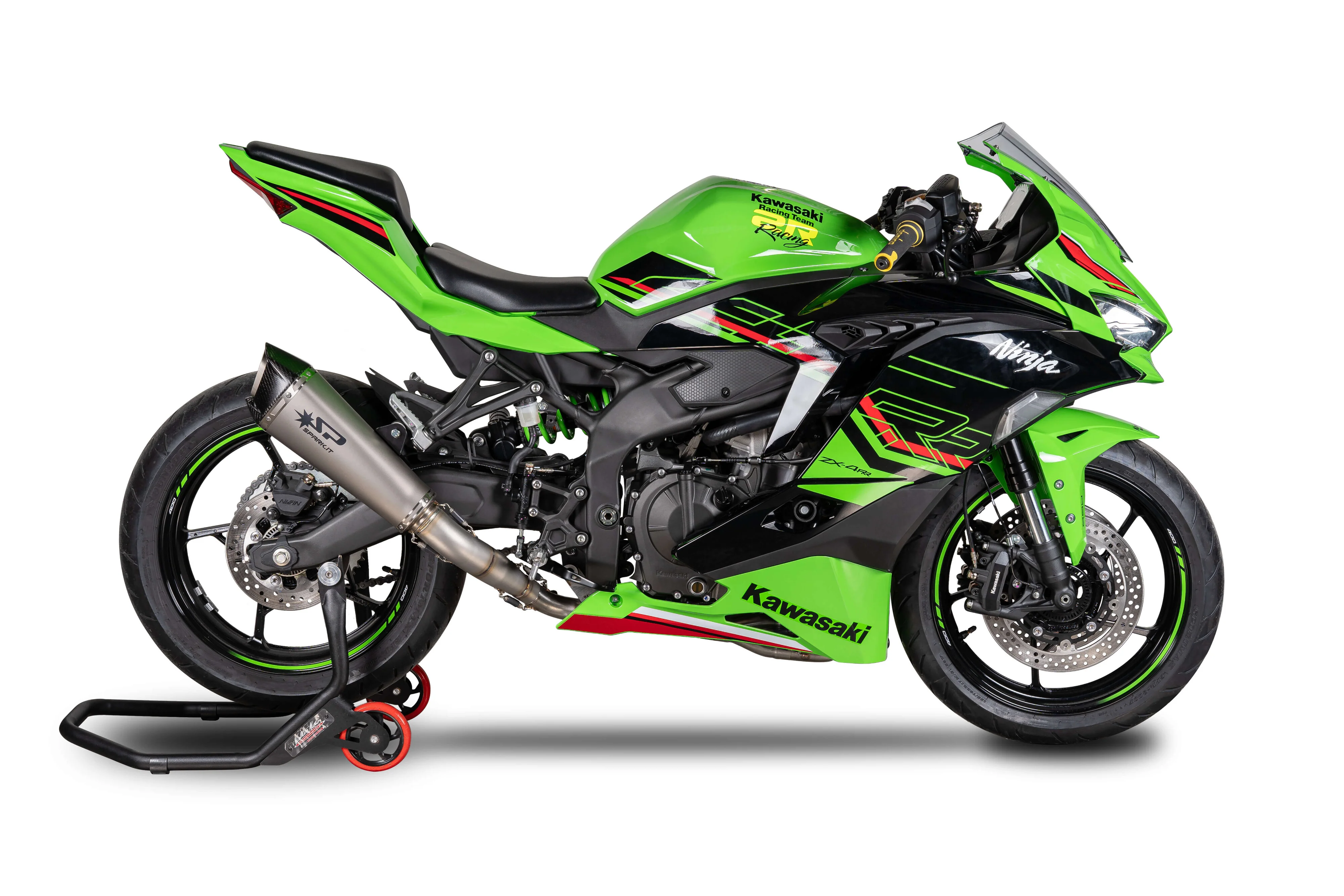 Spark Exhaust Komplettanlage Edelstahl Konix EVO Kawasaki ZX-4RR (23-26) GKA8850 - Image 3