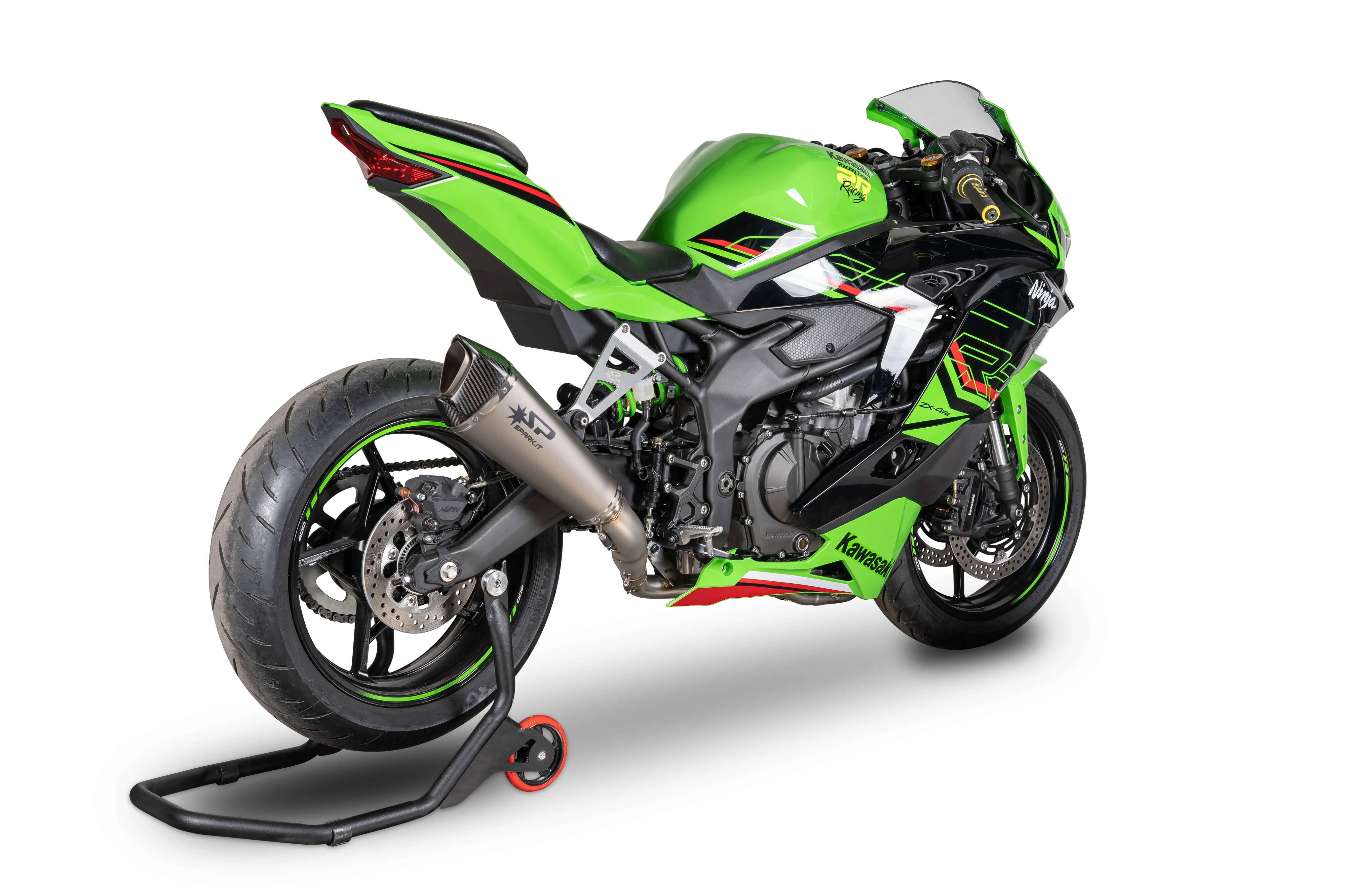 Spark Exhaust Komplettanlage Edelstahl Konix EVO Kawasaki ZX-4RR (23-26) GKA8850 - Image 5