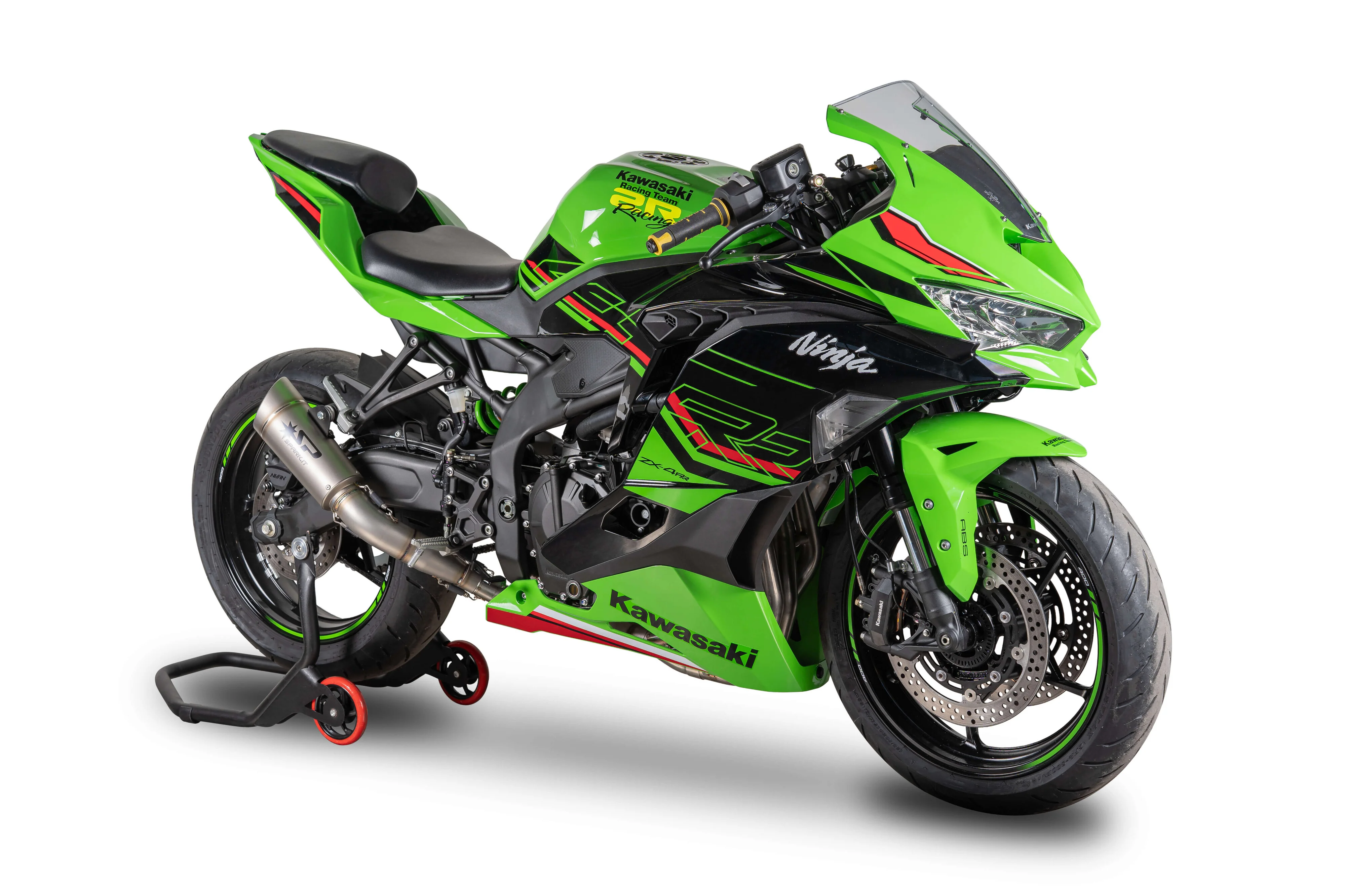Spark Exhaust Komplettanlage Edelstahl Grid-O Kawasaki ZX-4RR (23-26) GKA8851T - Image 3