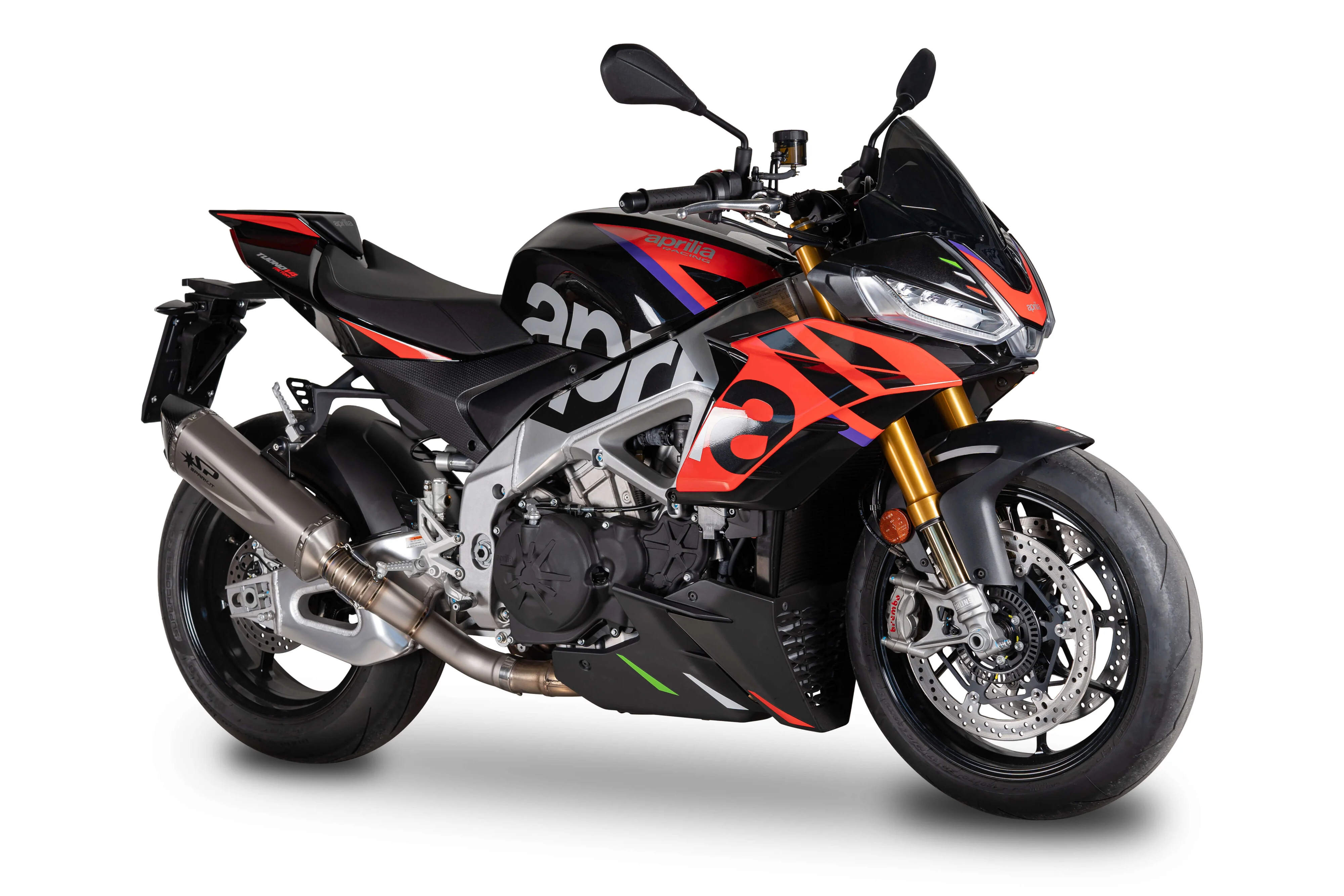Spark Exhaust Slip-On Force Evo Titanium Aprilia RSV4/1100 Factory/RF/RR (17-20) GAP0407 - Image 3