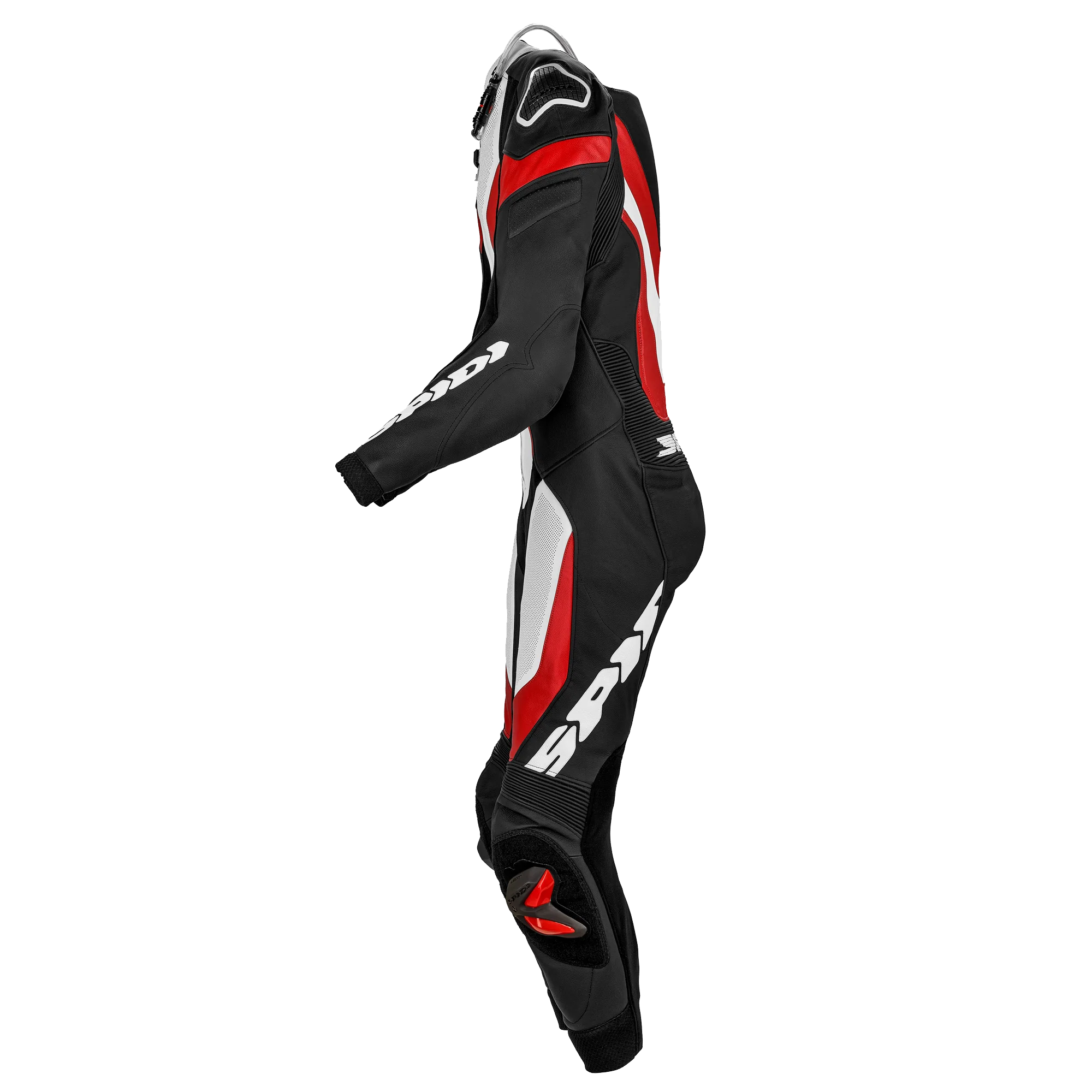 Spidi Laser Pro Einteiler Lederkombi – Perforierter Rennanzug | Herren | Rot | Y154014 - Image 3