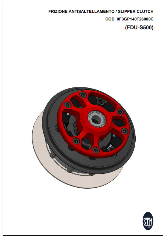 STM EVO GP Trockenkupplung Ducati Panigale V2 955 (20-24) KTT-2600 - Image 5