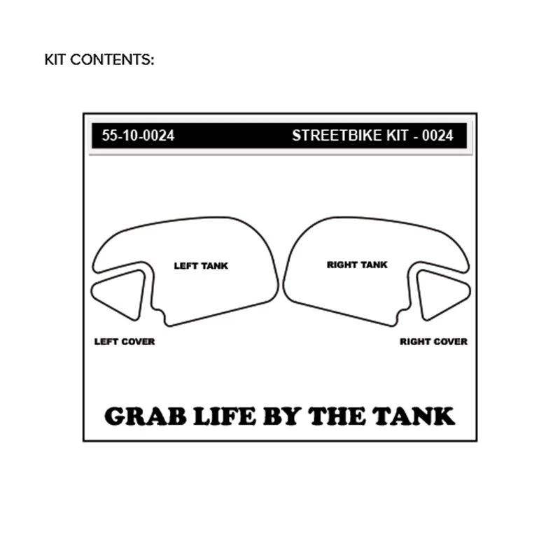 Stompgrip Vulcano Traction Pads Honda CBR 600 RR (13-20) 55-10-0024 - Image 4