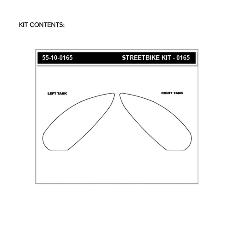 Stompgrip Super Vulcano Traction Pads BMW S1000RR K67 (19-26) 55-12-0165 - Image 3