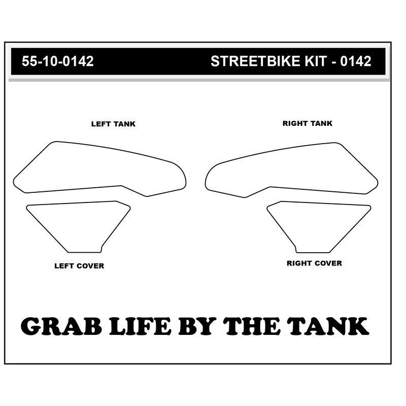 Stompgrip Vulcano Traction Pads Honda CBR 1000 RR SC77 (17-19) 55-10-0142 - Image 4