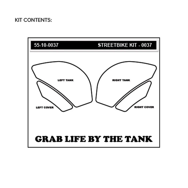 Stompgrip Vulcano Traction Pads Kawasaki ZX-6R/636/RR (09-26) 55-10-0037 - Image 4