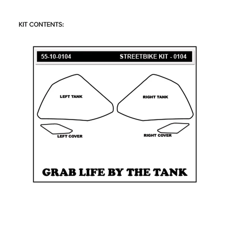 Stompgrip Vulcano Traction Pads Yamaha YZF-R3 (15-18) 55-10-0104 - Image 4