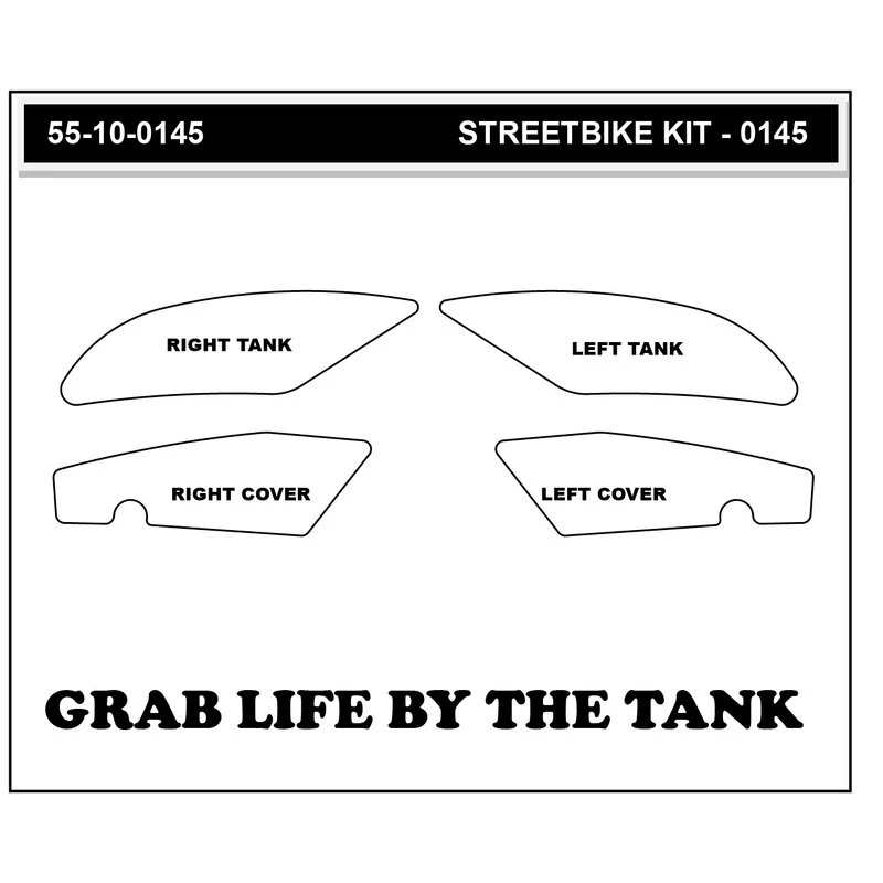Stompgrip Vulcano Traction Pads Yamaha YZF-R6 RJ27 (17-26) 55-10-0145 - Image 4