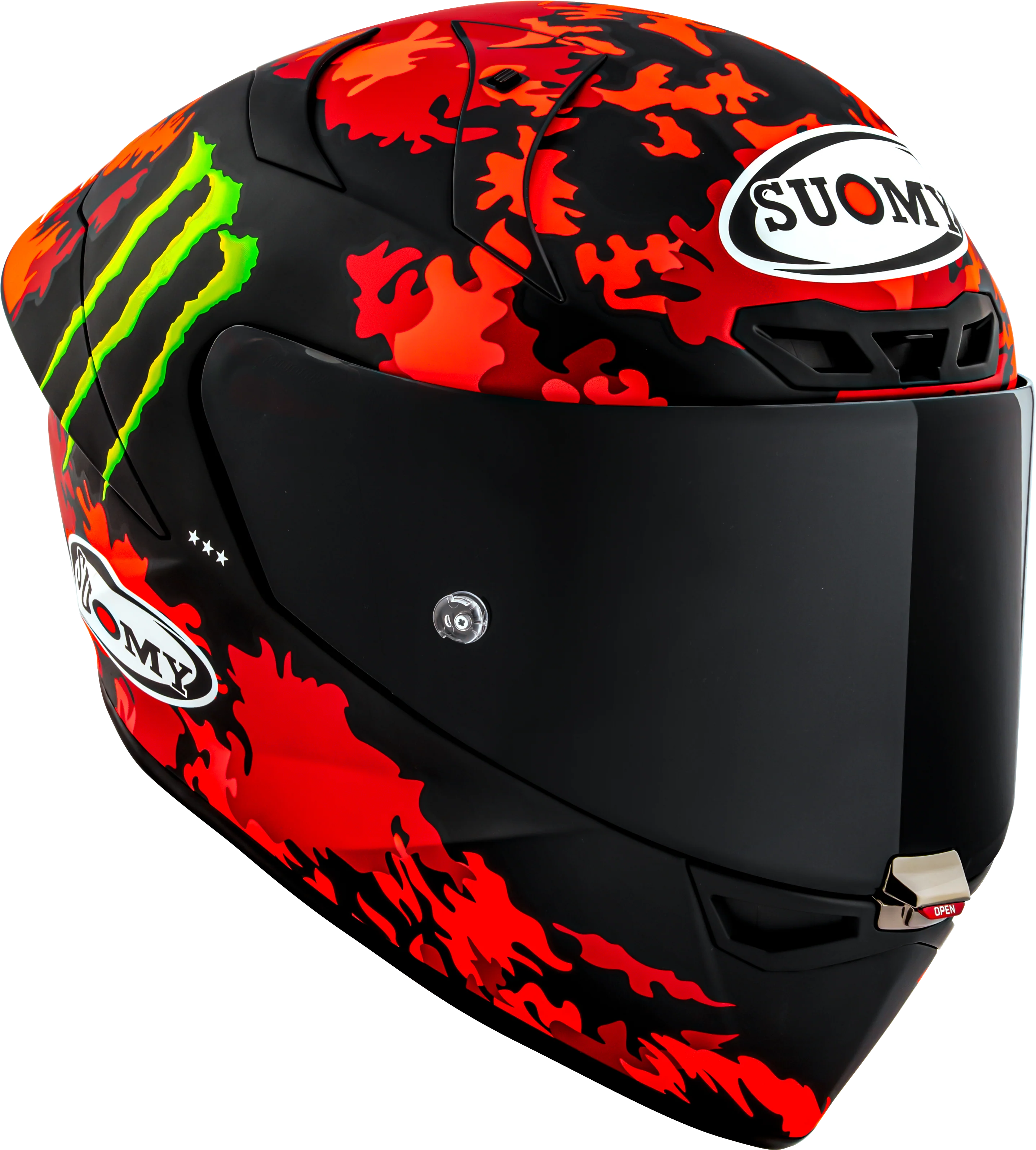 Suomy S1-XR GP Helm Francesco Pecco Bagnaia Monster Replica 2025 K6SX0017 - Image 5