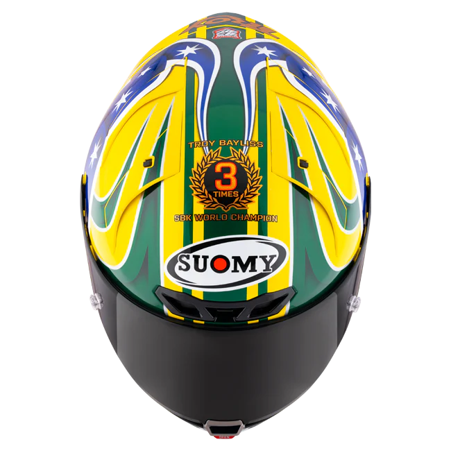 Suomy S1-XR GP Helm Troy Bayliss Replica 2005 K6SX0002 - Image 2