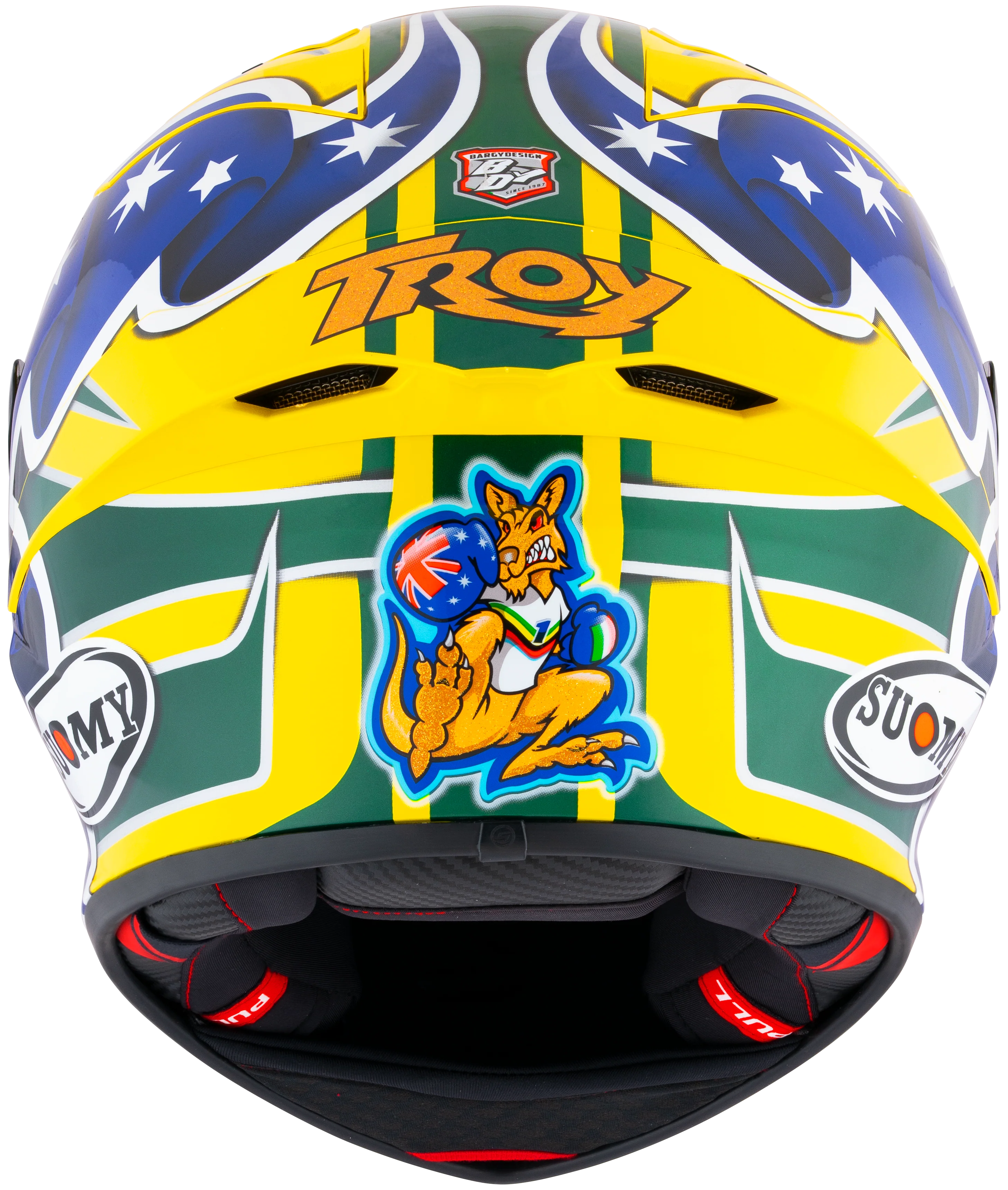 Suomy S1-XR GP Helm Troy Bayliss Replica 2005 K6SX0002 - Image 3