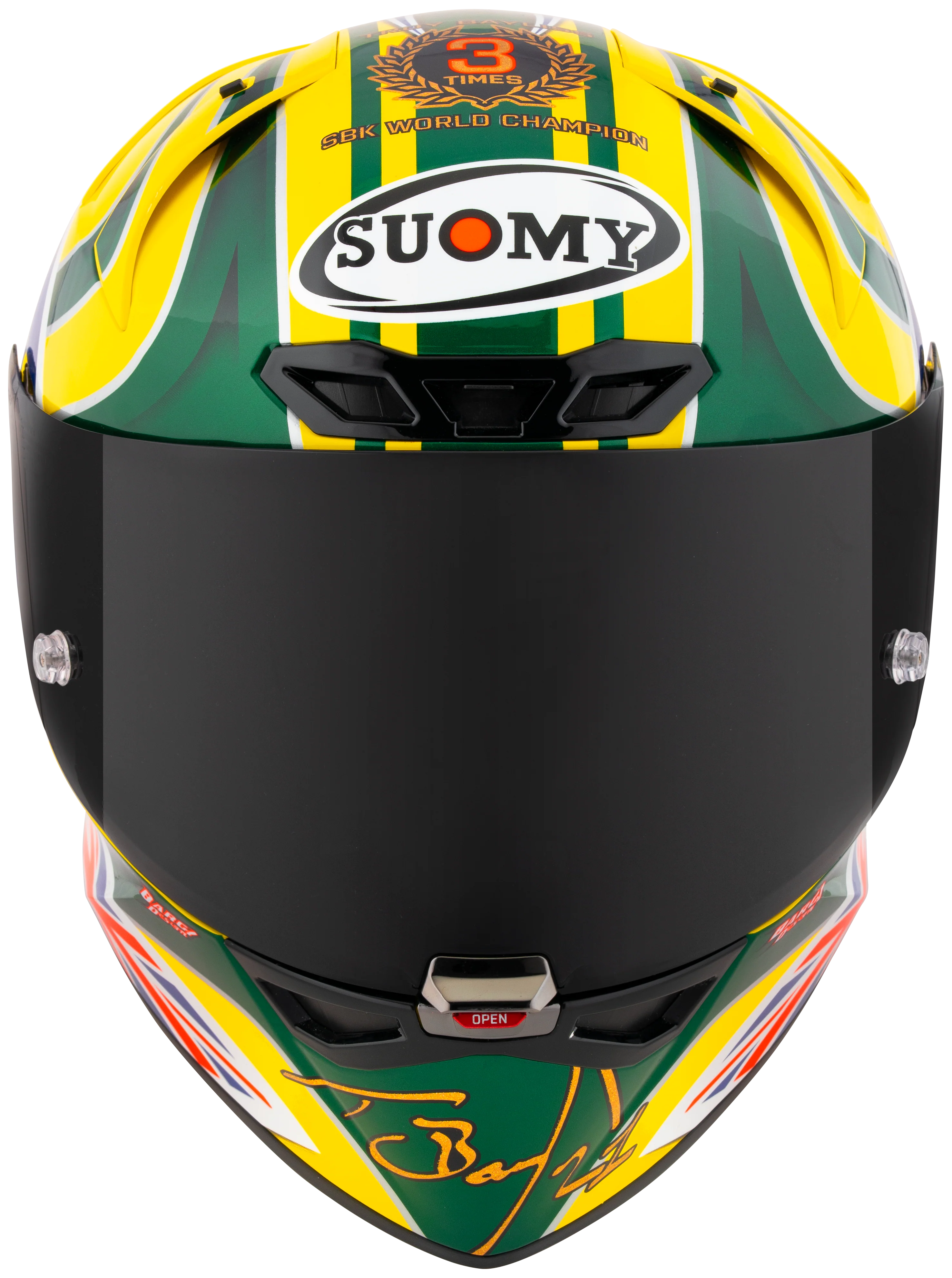 Suomy S1-XR GP Helm Troy Bayliss Replica 2005 K6SX0002 - Image 4