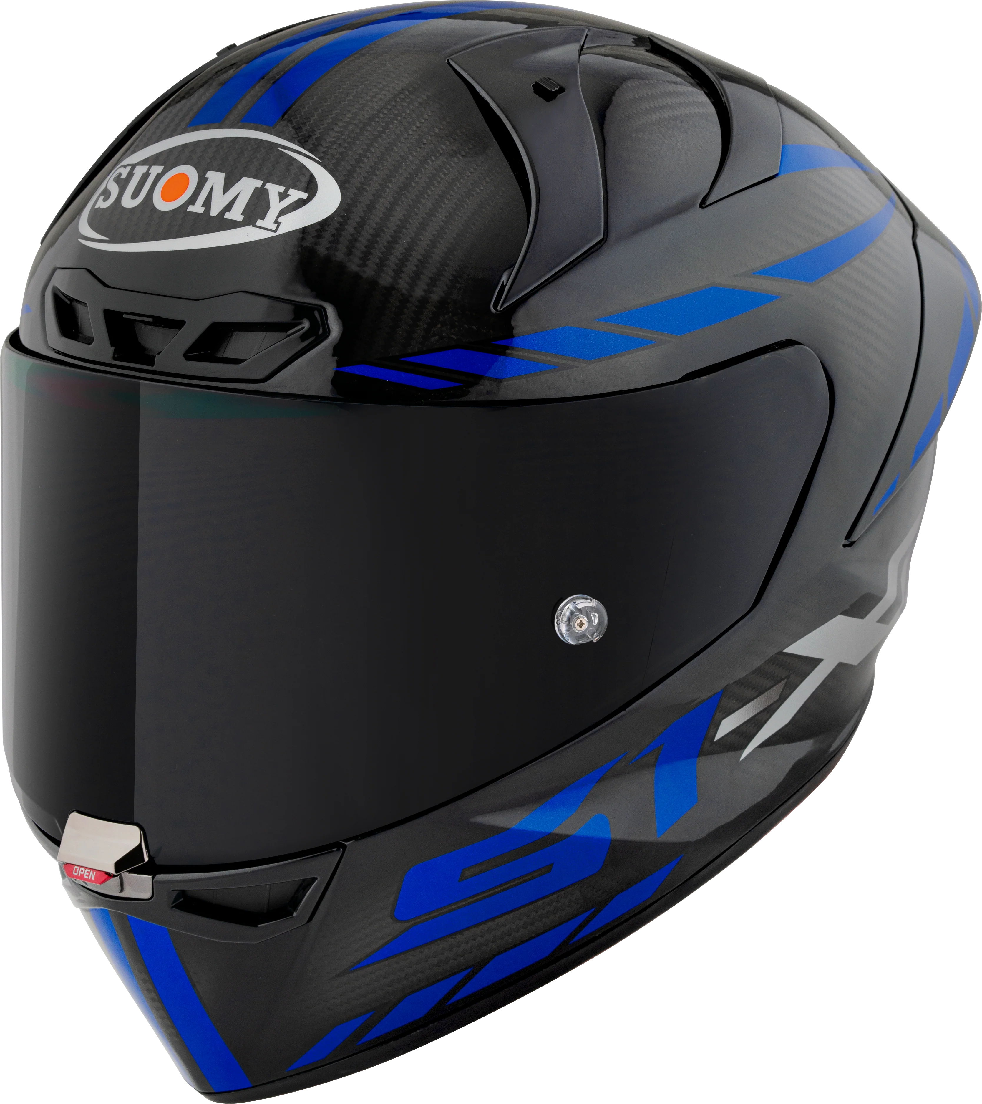 Suomy S1-XR GP Helm Carbon Hypersonic Blau K6SX0006 - Image 6