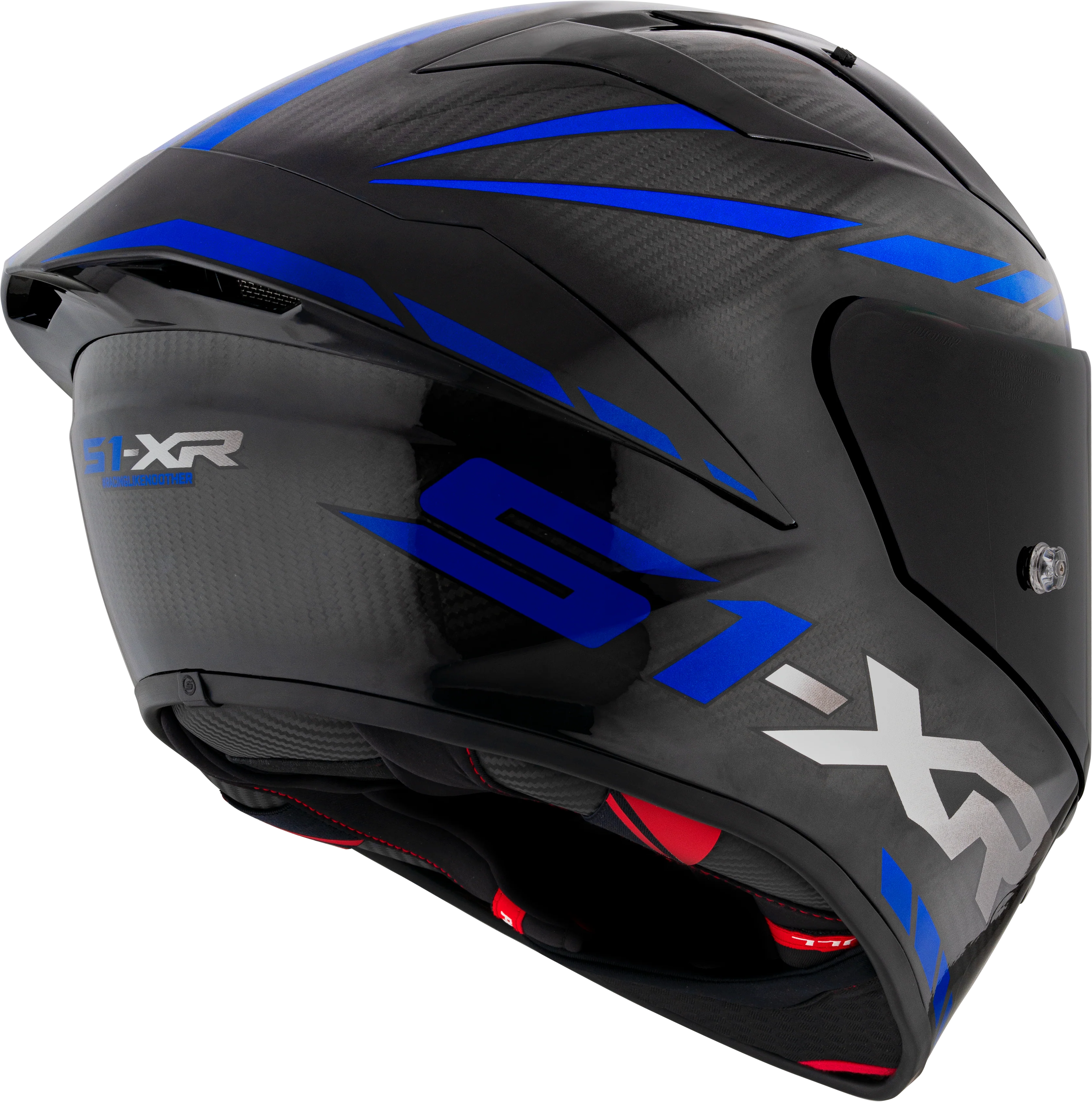 Suomy S1-XR GP Helm Carbon Hypersonic Blau K6SX0006 - Image 9
