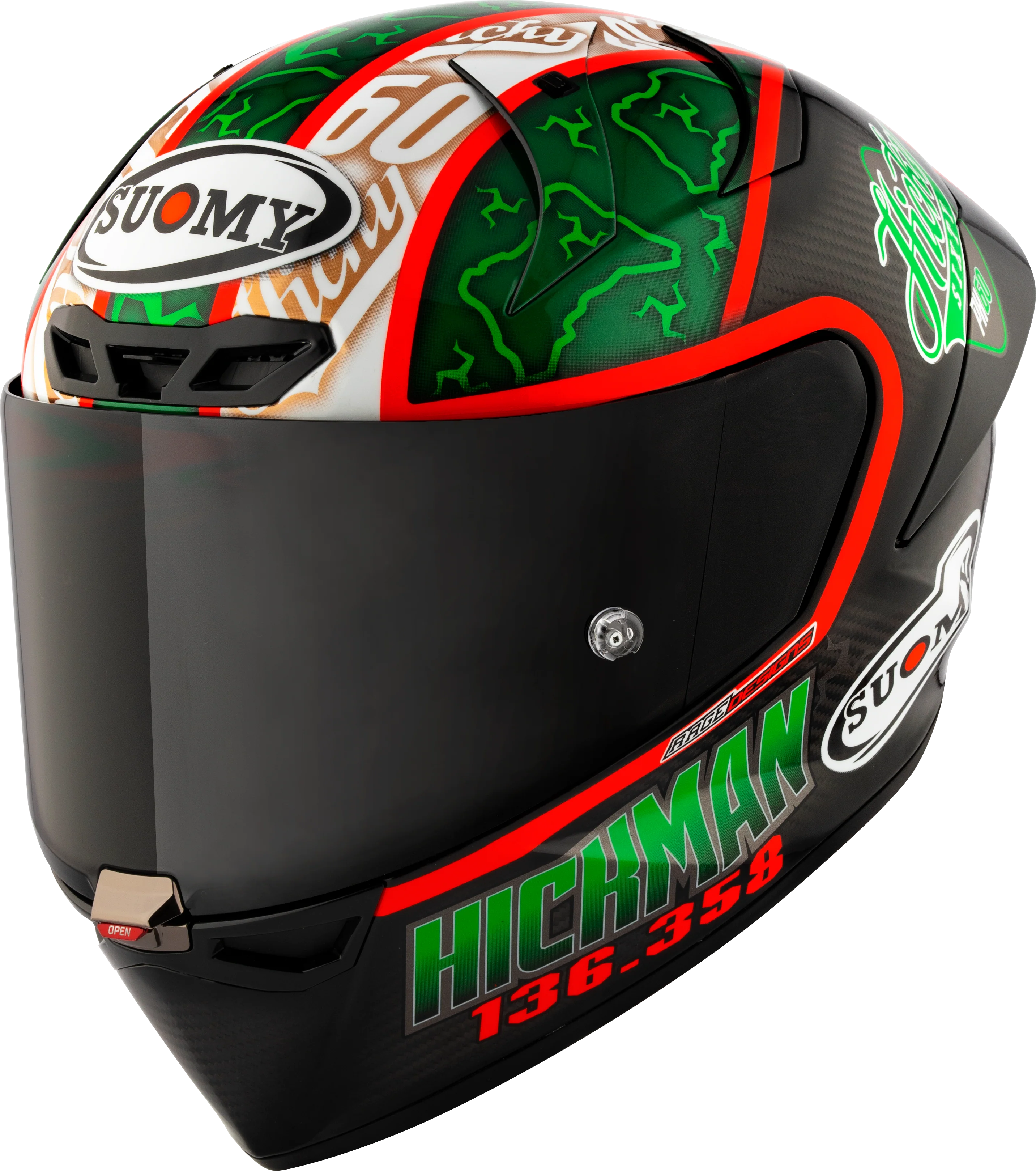 Suomy S1-XR GP Helm Peter Hickman Replica 2024 K6SX0010 - Image 3