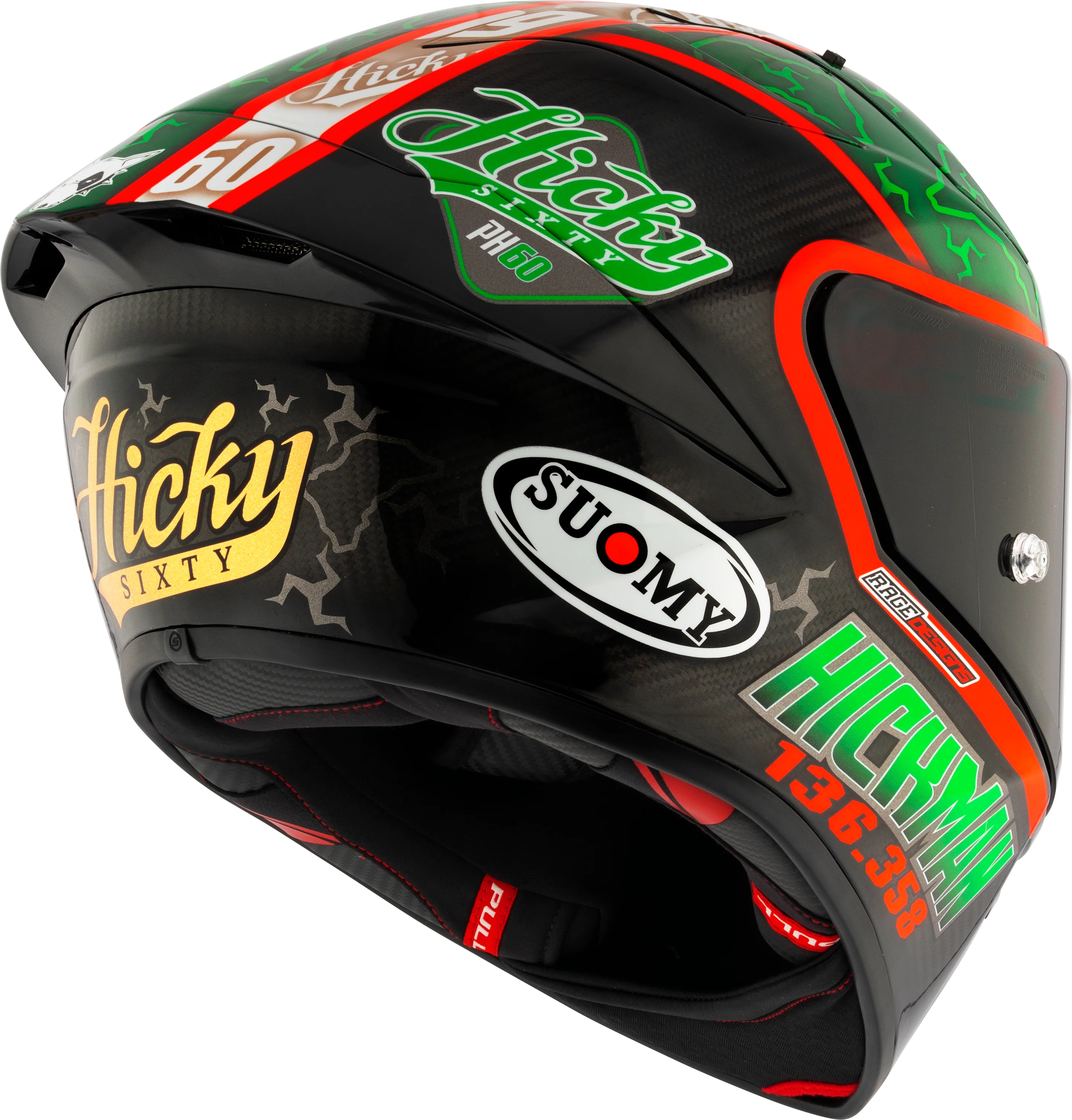 Suomy S1-XR GP Helm Peter Hickman Replica 2024 K6SX0010 - Image 6