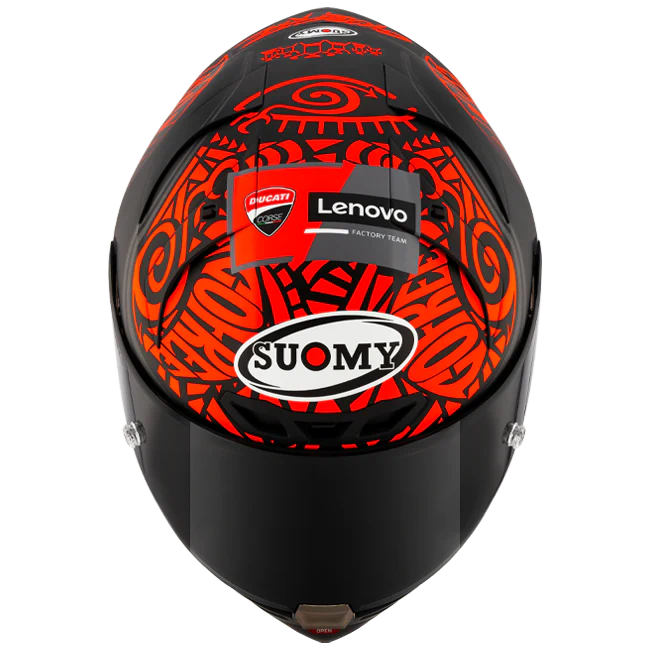 Suomy S1-XR GP Helm Francesco Pecco Bagnaia Replica 2024 K6SX0012 - Image 2