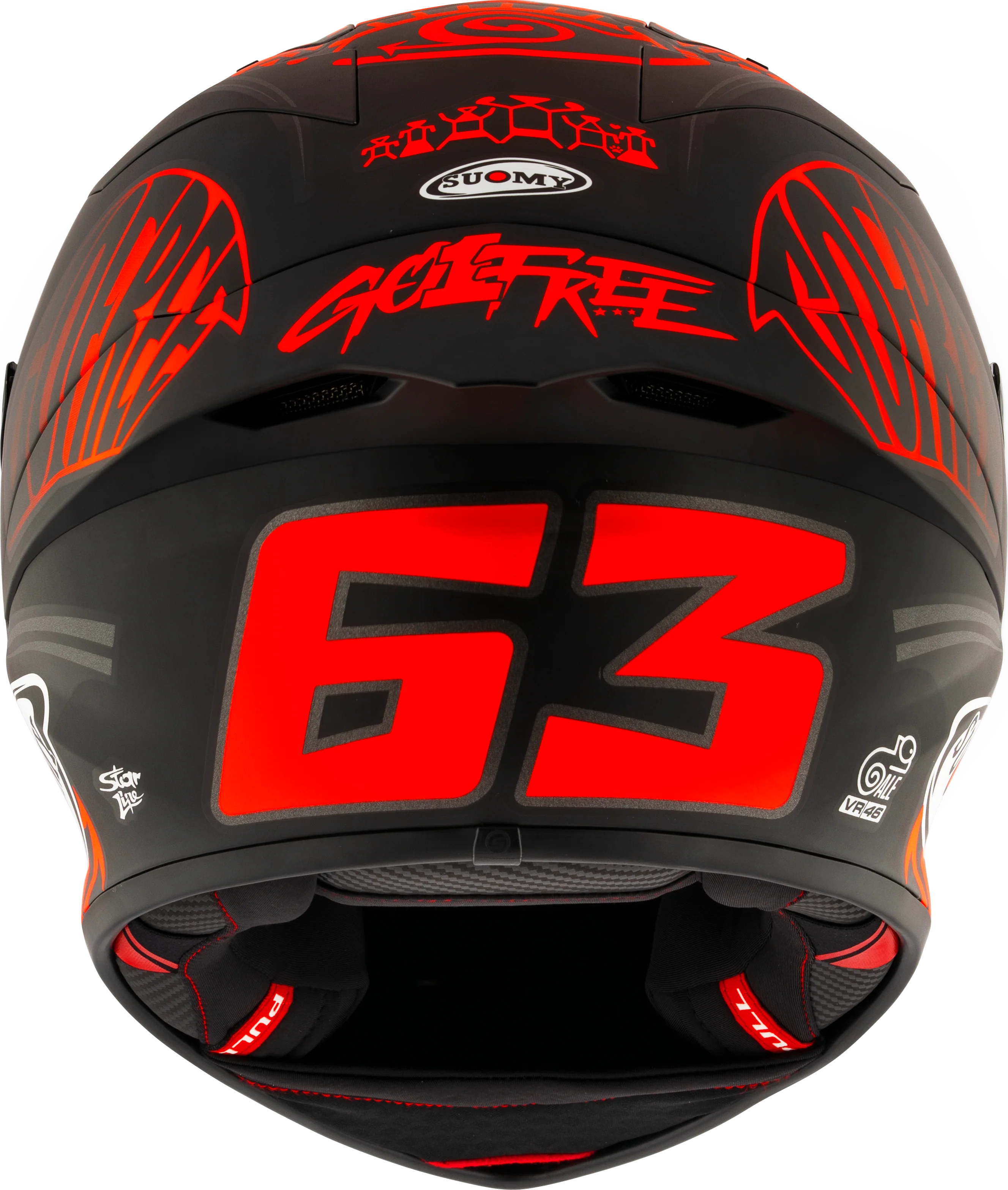 Suomy S1-XR GP Helm Francesco Pecco Bagnaia Replica 2024 K6SX0012 - Image 7