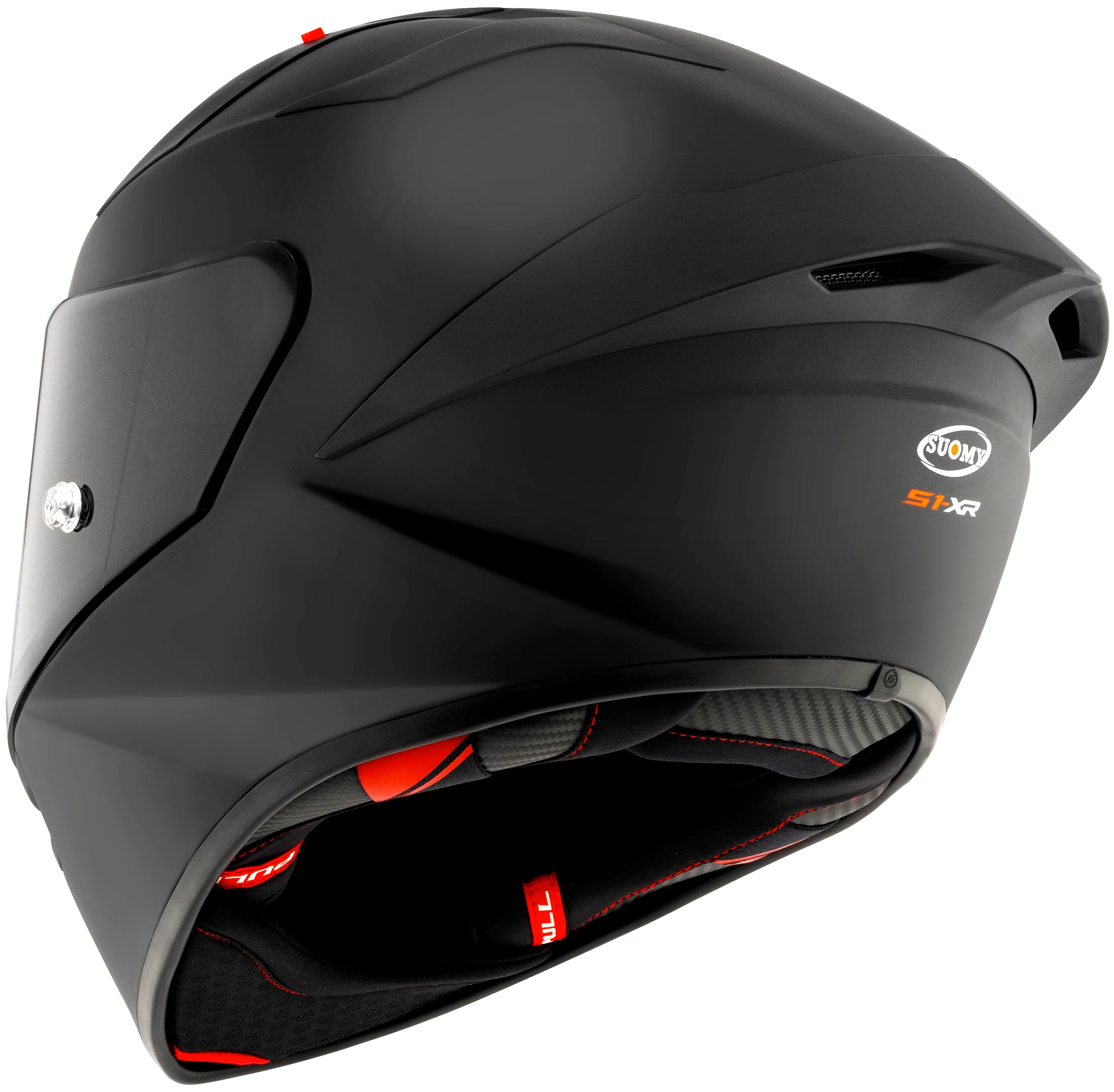 Suomy S1-XR GP Helm Plain Black Matt K6SX00X6 - Image 6