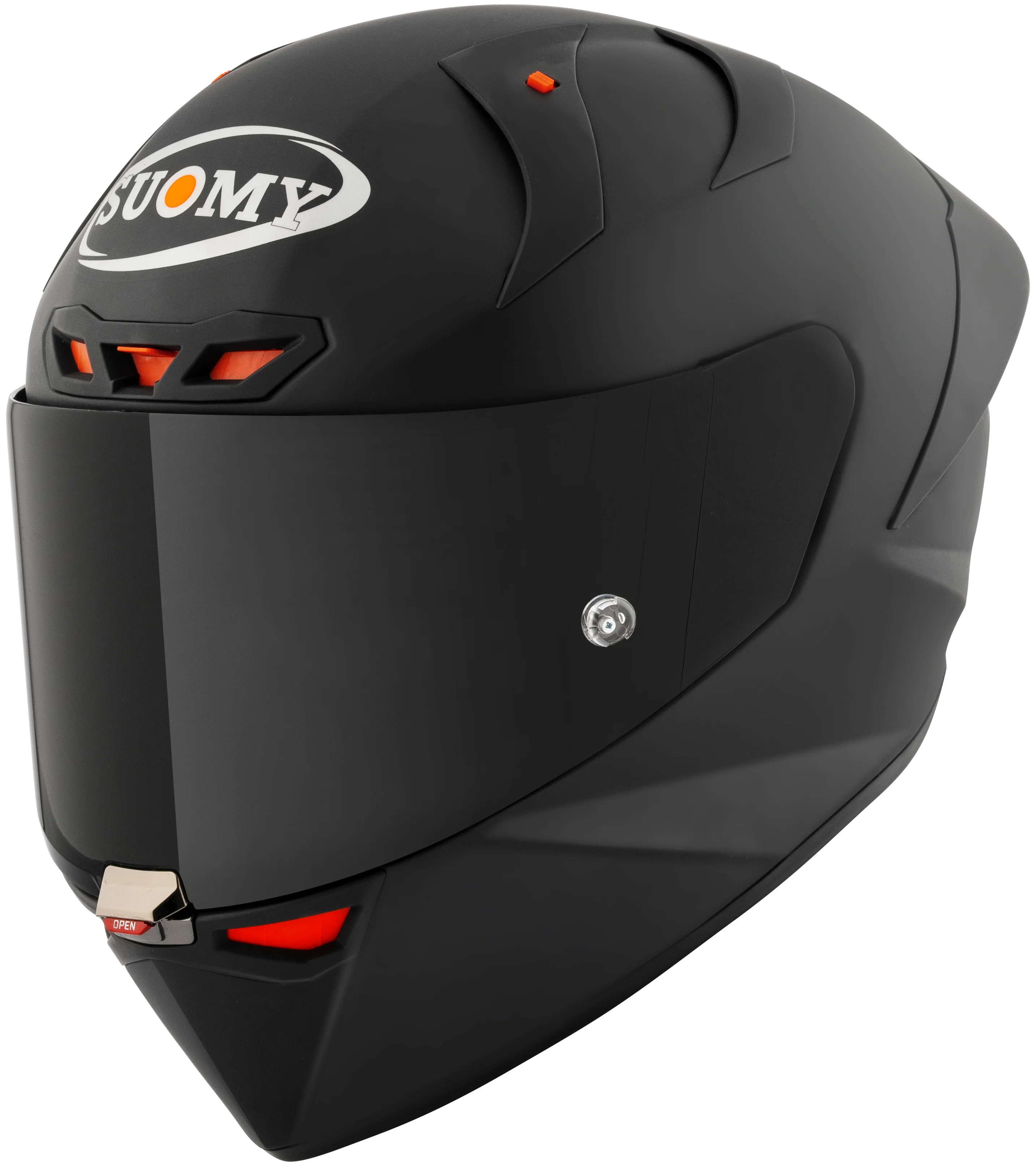 Suomy S1-XR GP Helm Plain Black Matt K6SX00X6 - Image 7
