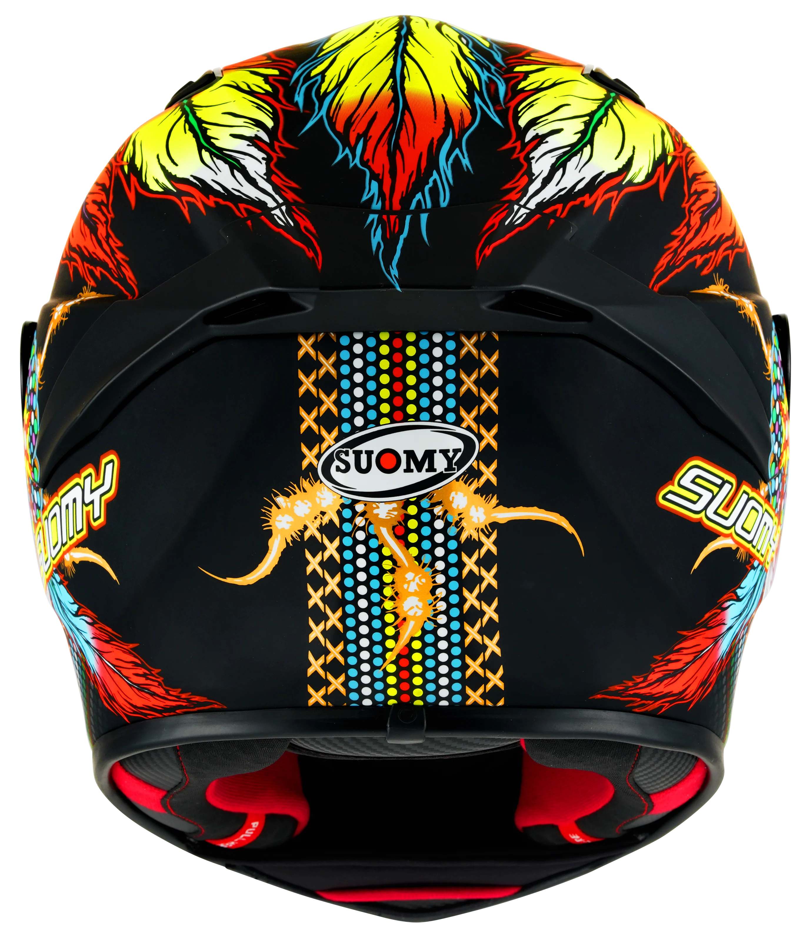 Suomy Track-1 Helm Chieftain Matt Black K6T10014 - Image 3