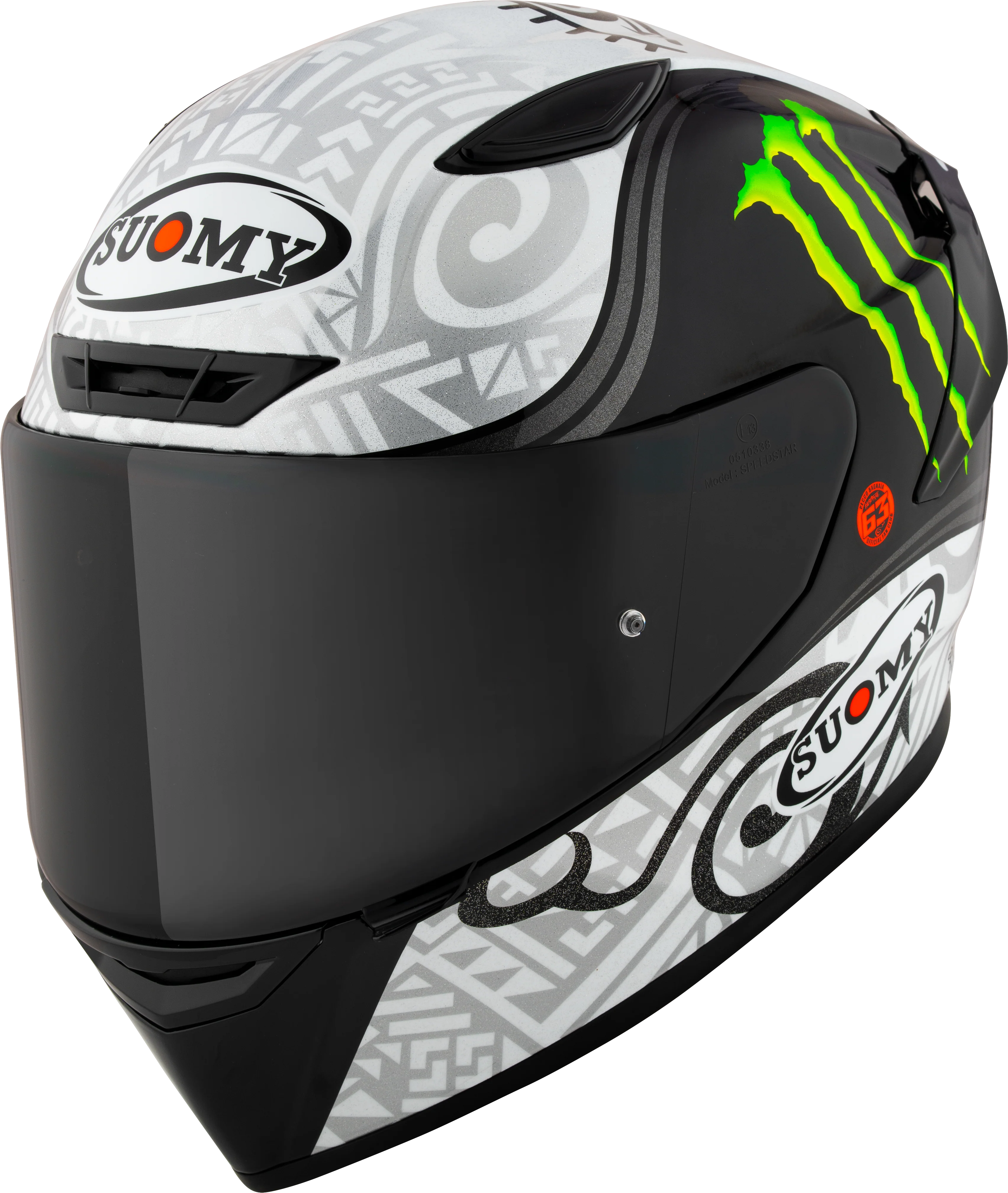 Suomy Track-1 Helm Francesco Pecco Bagnaia Winter Test 2023 Replica K6T10015 - Image 4