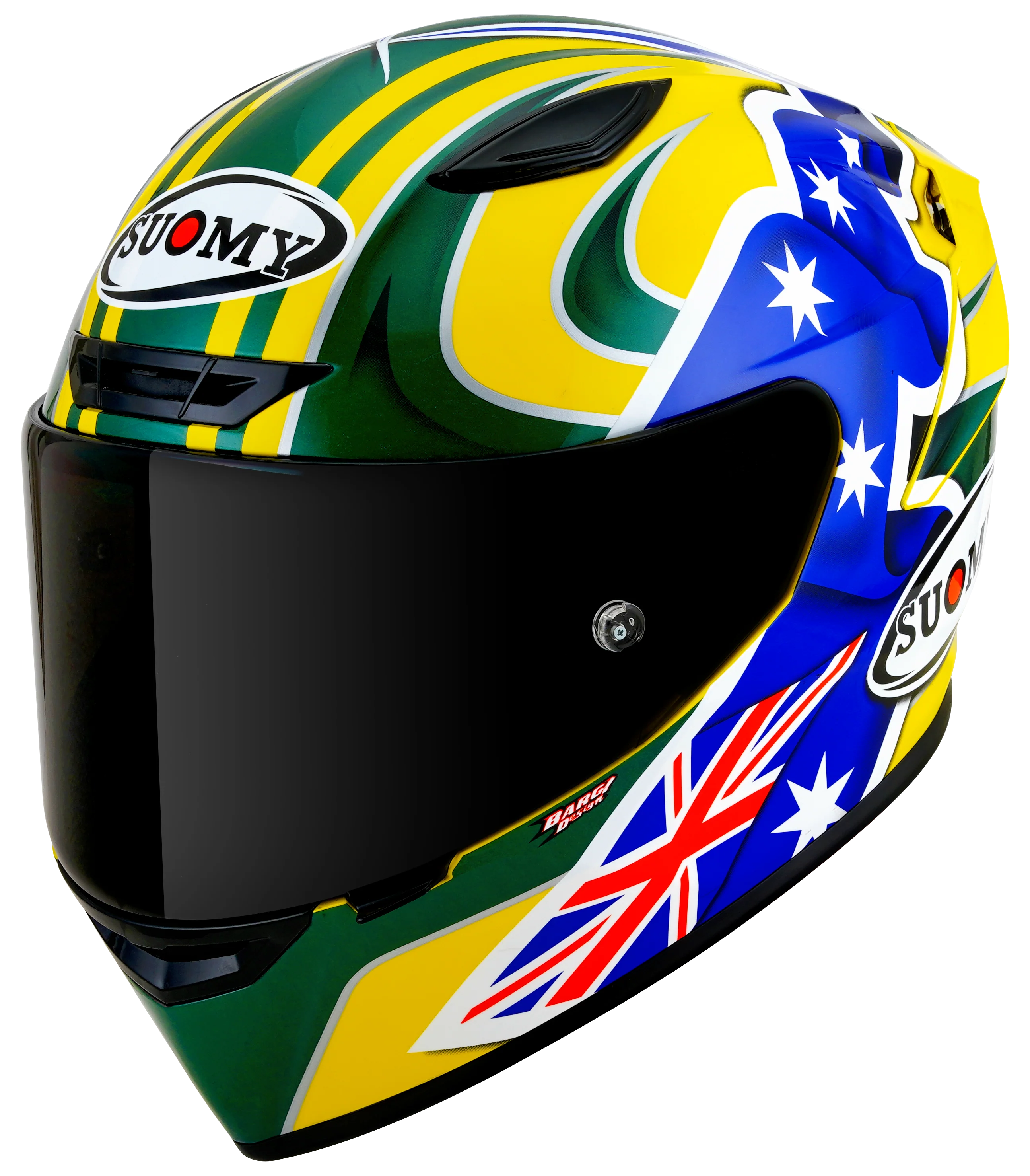 Suomy Track-1 Helm Troy Bayliss 2005 Replica K6T10017 - Image 3