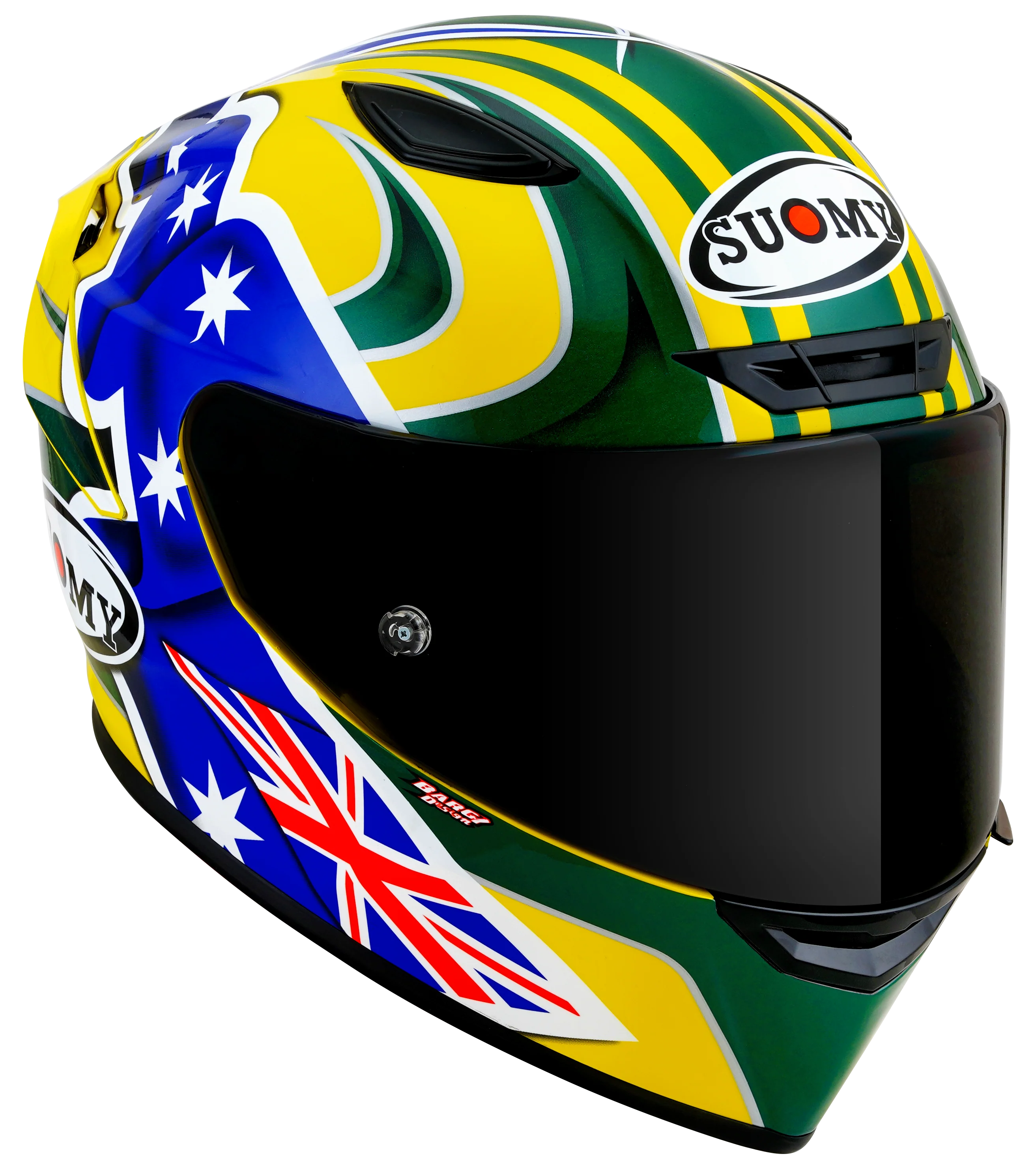Suomy Track-1 Helm Troy Bayliss 2005 Replica K6T10017 - Image 4