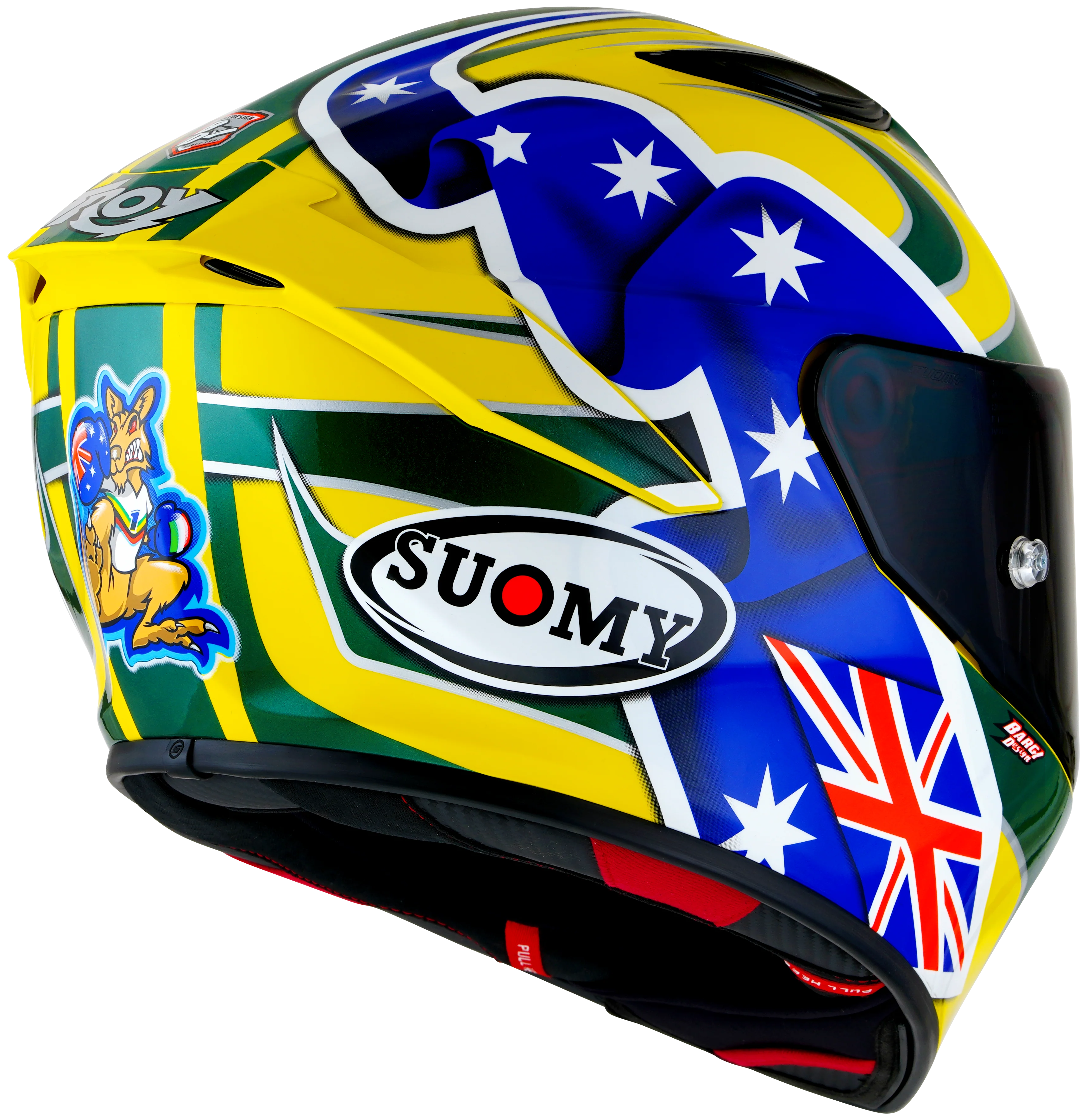 Suomy Track-1 Helm Troy Bayliss 2005 Replica K6T10017 - Image 7