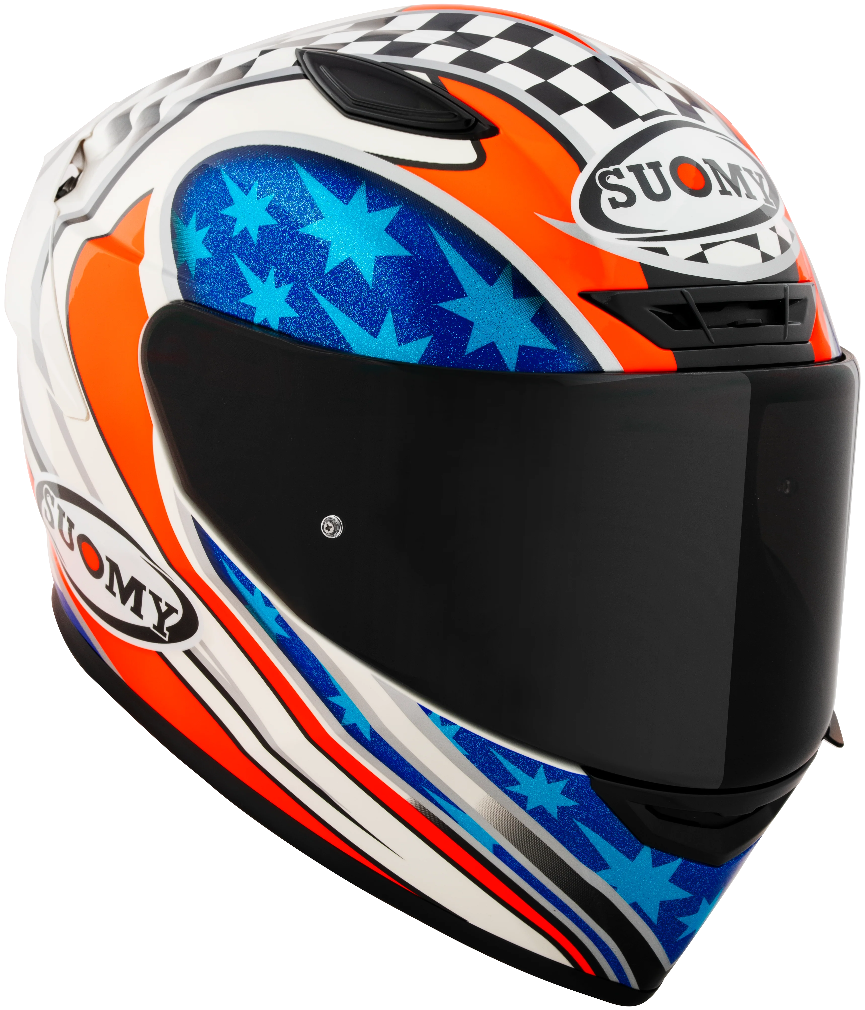 Suomy Track-1 Helm Troy Bayliss 2002 Replica K6T10018 - Image 6