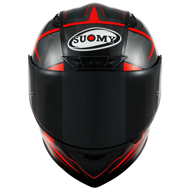 Suomy TX-Pro Helm Carbon Advance Rot Fluo K6TX0003 - Image 2