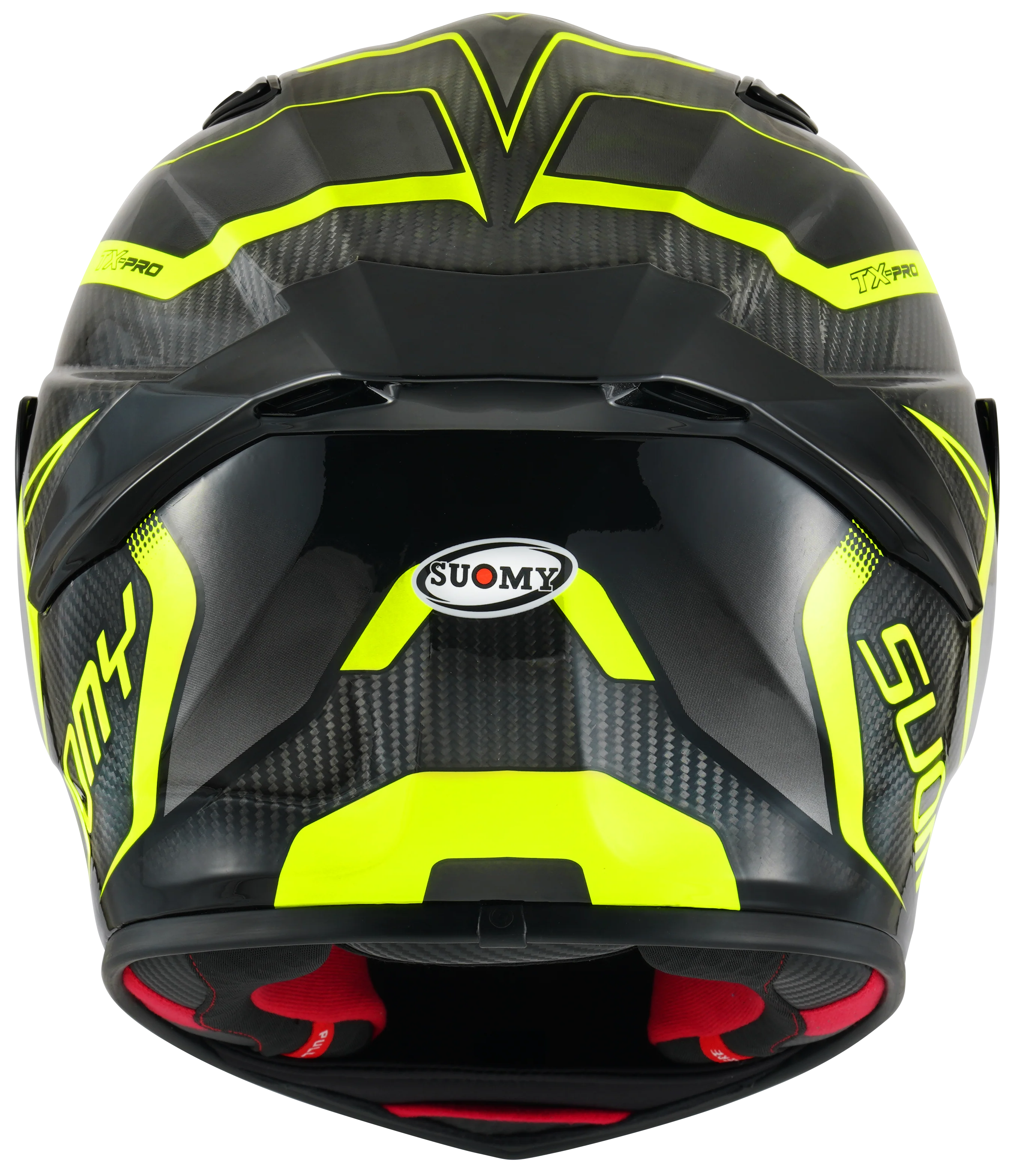 Suomy TX-Pro Helm Carbon Advance Gelb Fluo K6TX0005 - Image 4