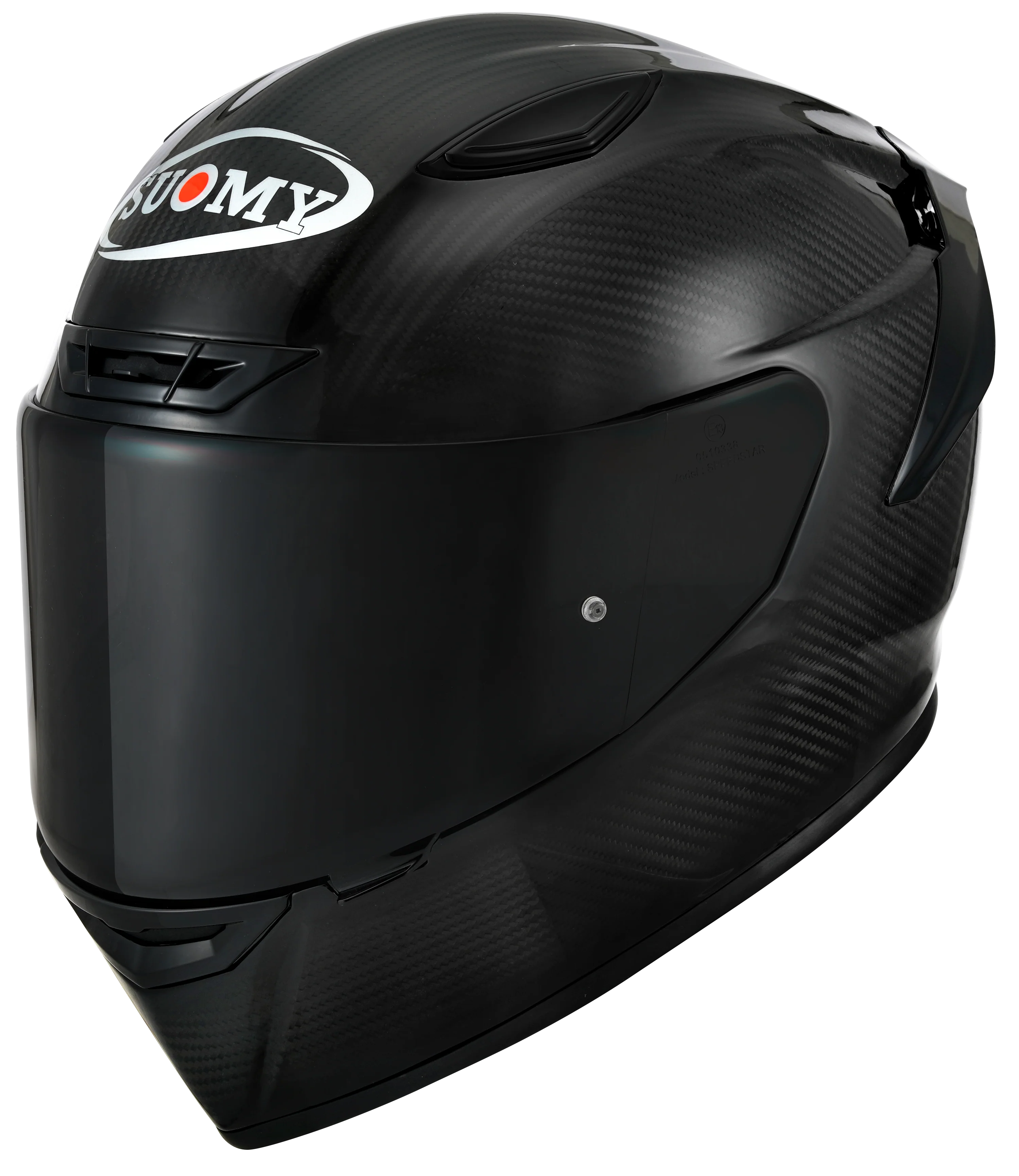 Suomy TX-Pro Helm Carbon glanz Sichtcarbon K6TX0007 - Image 3