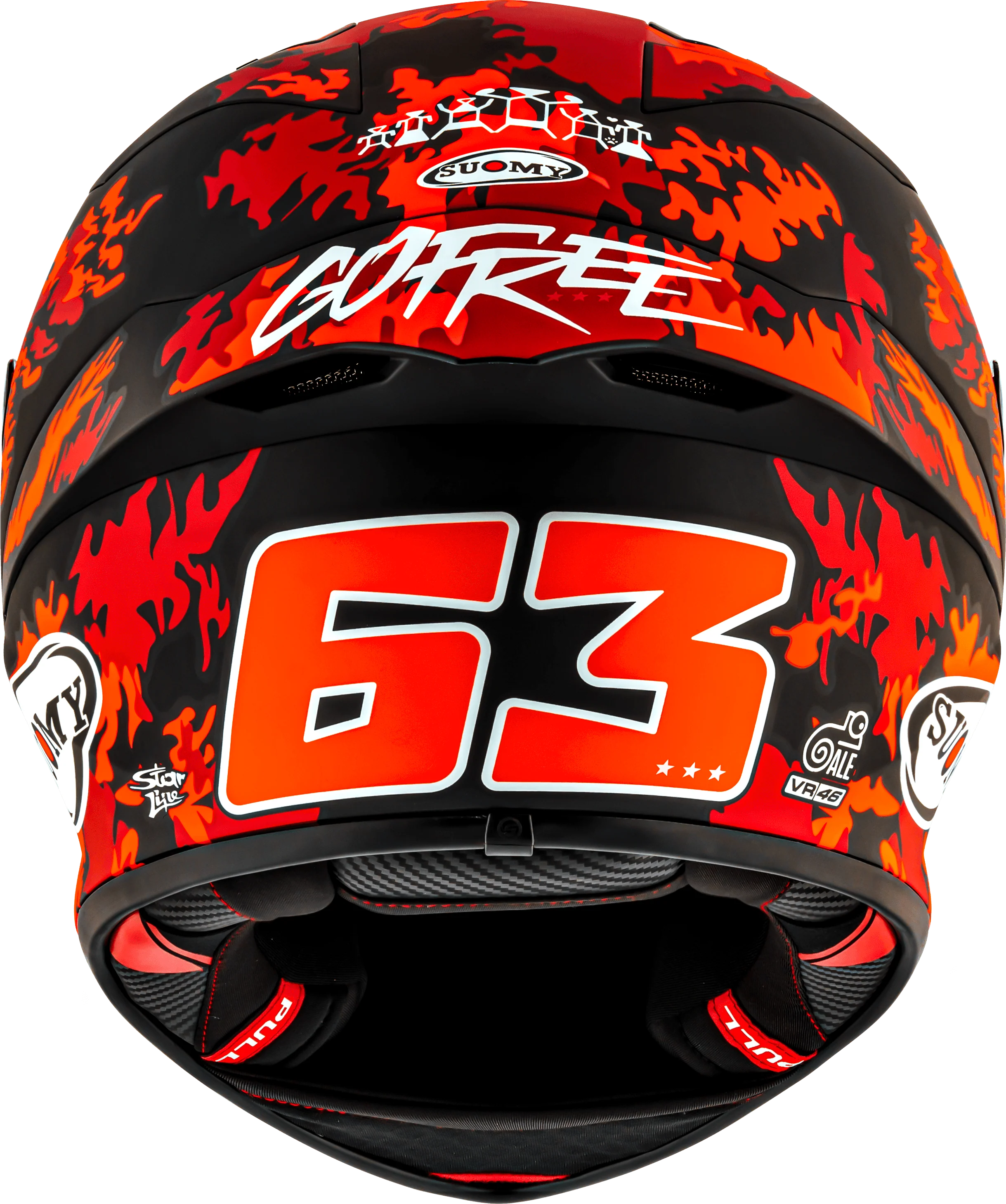 Suomy S1-XR GP Helm Francesco Pecco Bagnaia Replica 2025 K6SX0018 - Image 8