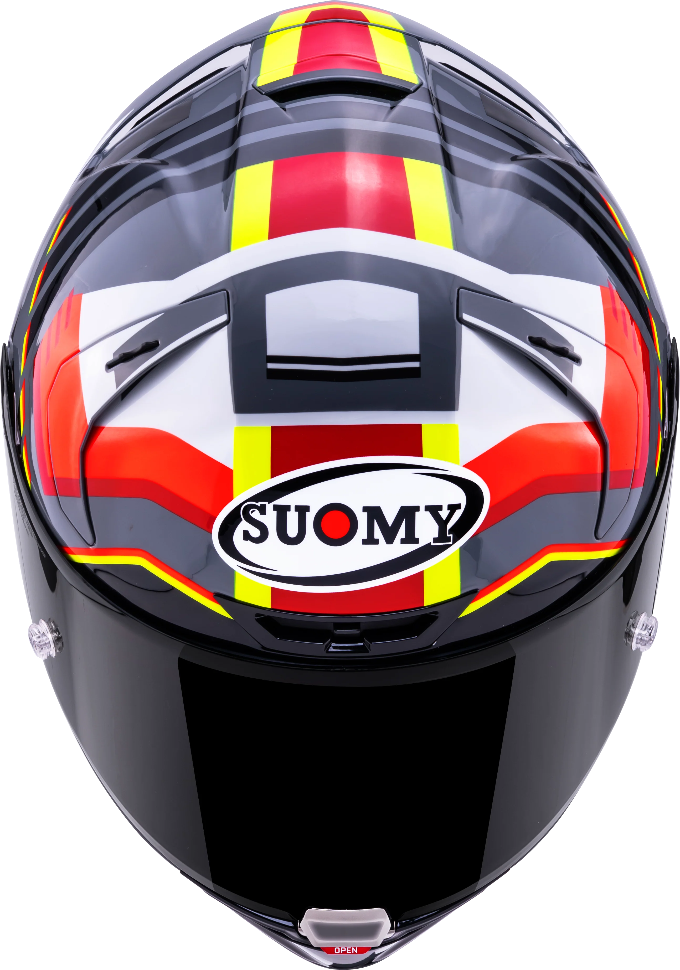 Suomy SR-GP Evo Helm Infrared Weiß/Schwarz/Rot K6S20024 - Image 9