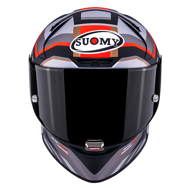 Suomy SR-GP Evo Helm Infrared Matt Grau/Rot/Schwarz K6S20025 - Image 2