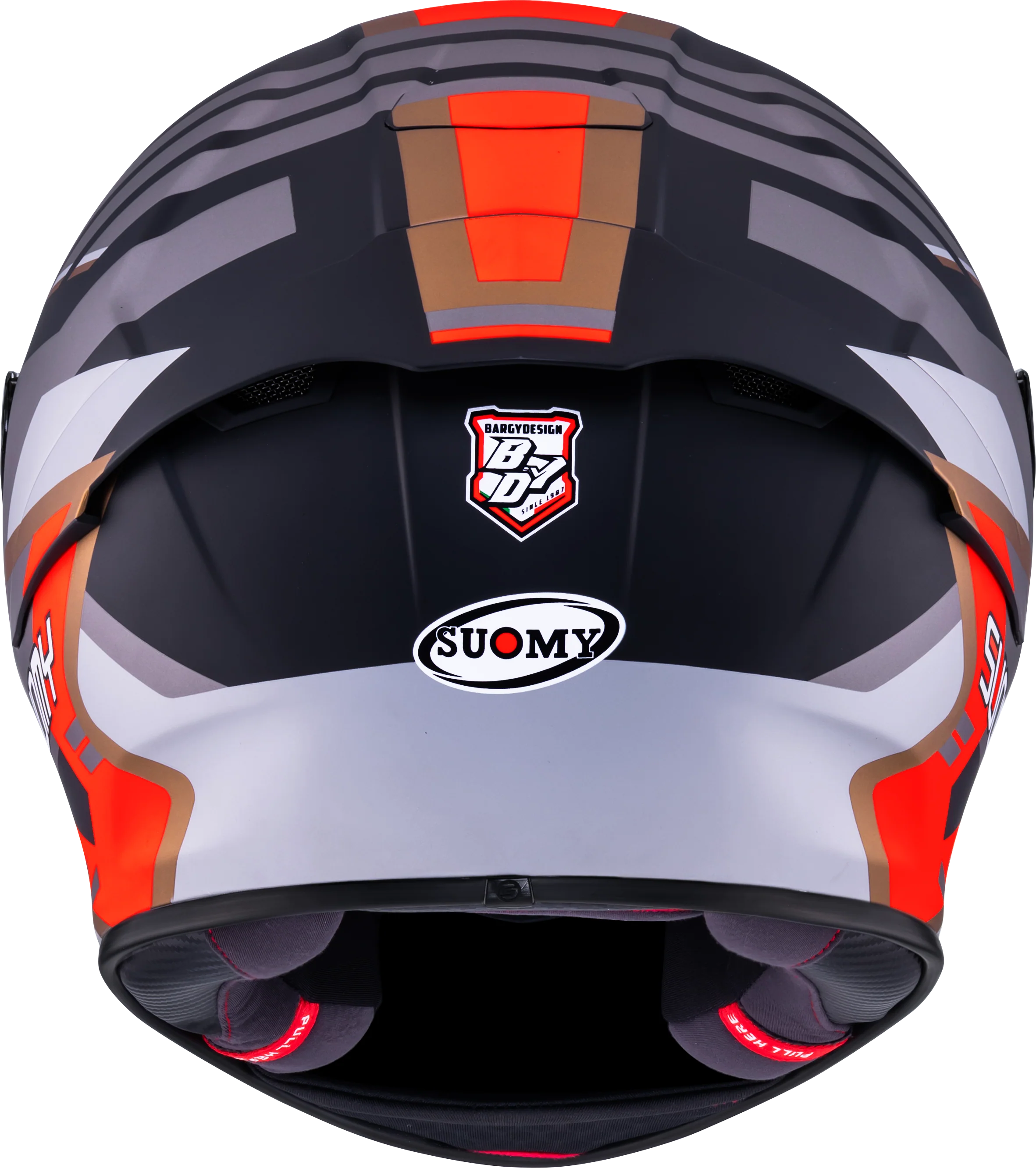 Suomy SR-GP Evo Helm Infrared Matt Grau/Rot/Schwarz K6S20025 - Image 6