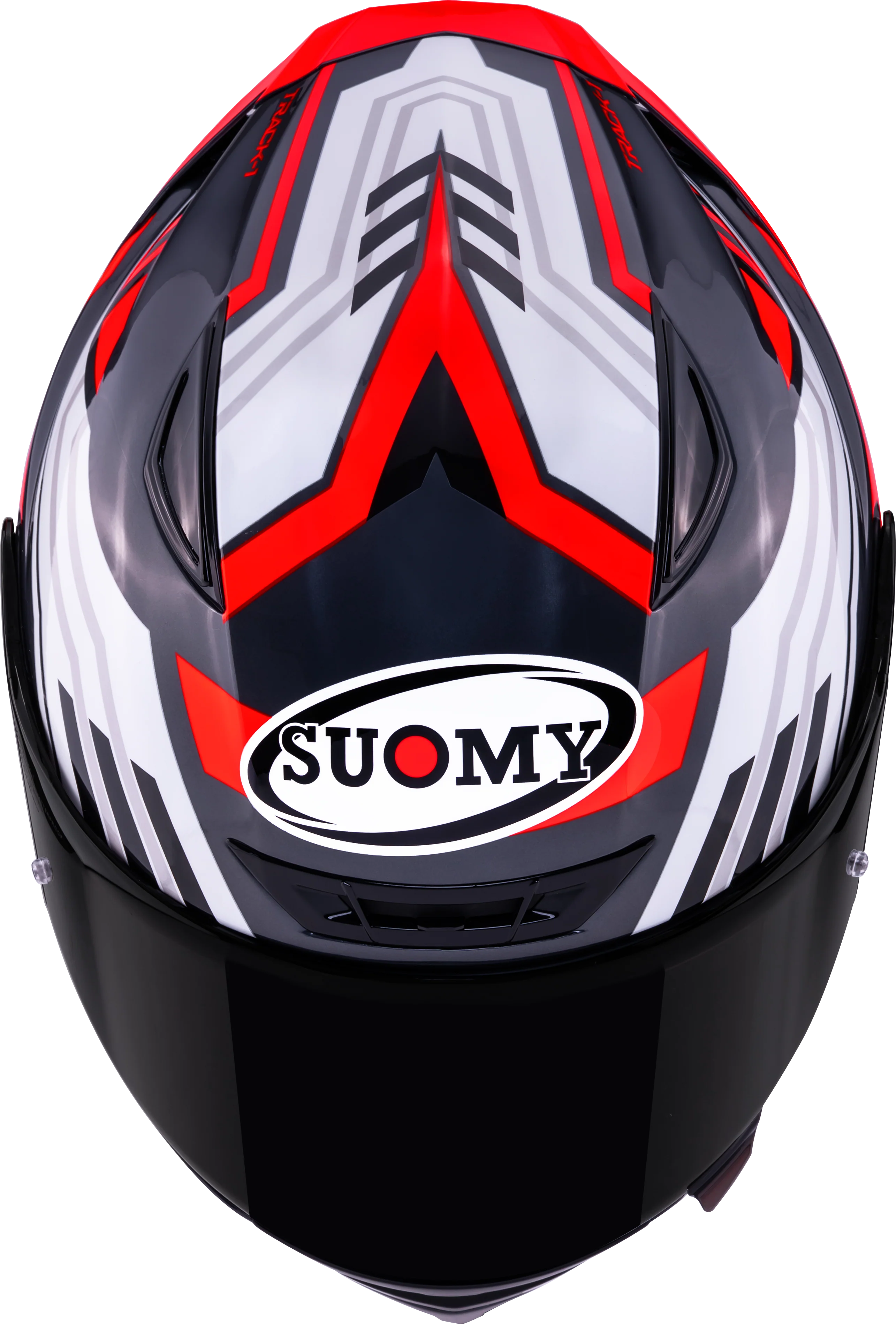 Suomy Track-1 Helm Framework Weiß/Rot K6T10022 - Image 9