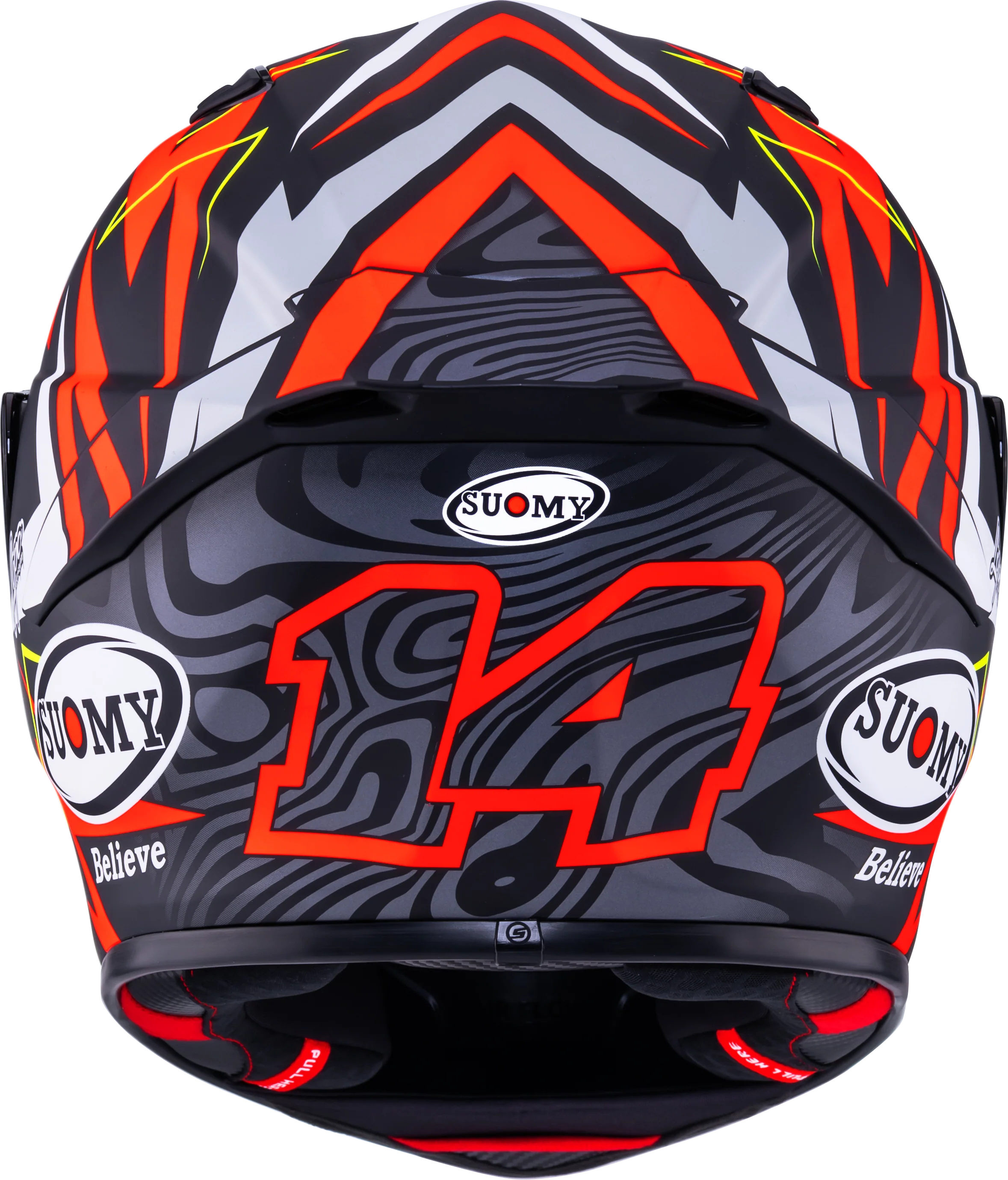 Suomy Track-1 Helm Matt Rot Sam Lowes Replica 2025 K6T10020 - Image 6