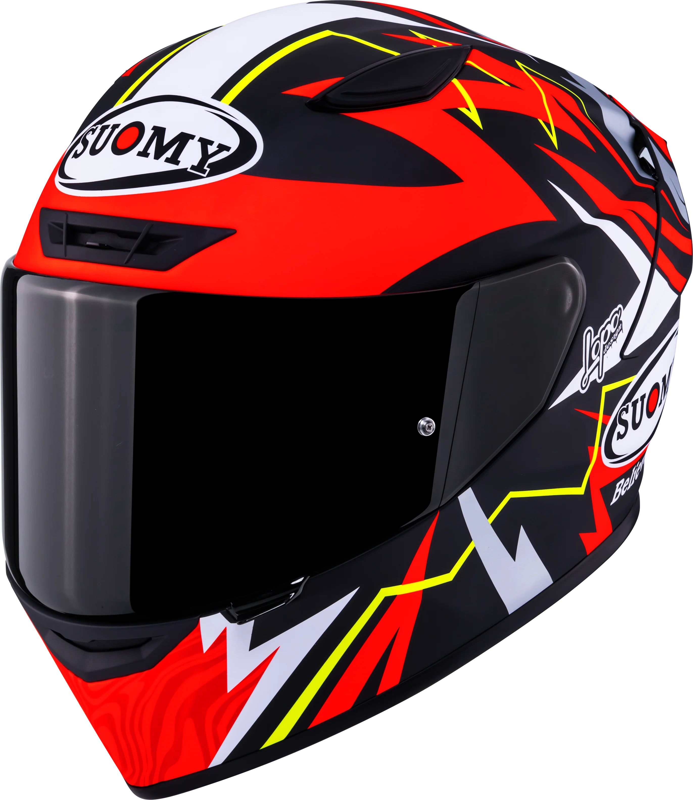 Suomy Track-1 Helm Matt Rot Sam Lowes Replica 2025 K6T10020 - Image 8