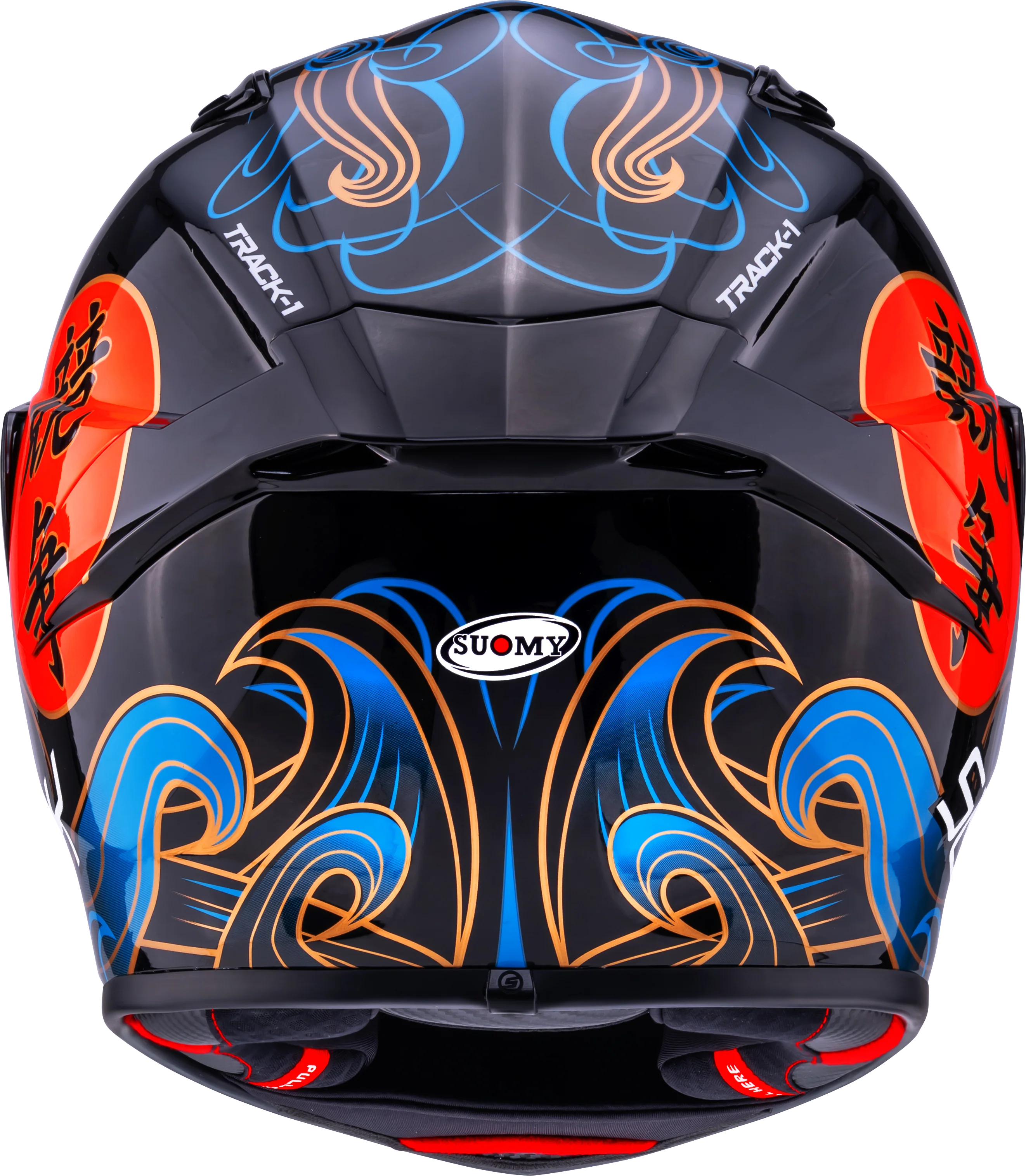 Suomy Track-1 Helm Waves Schwarz K6T10026 - Image 6